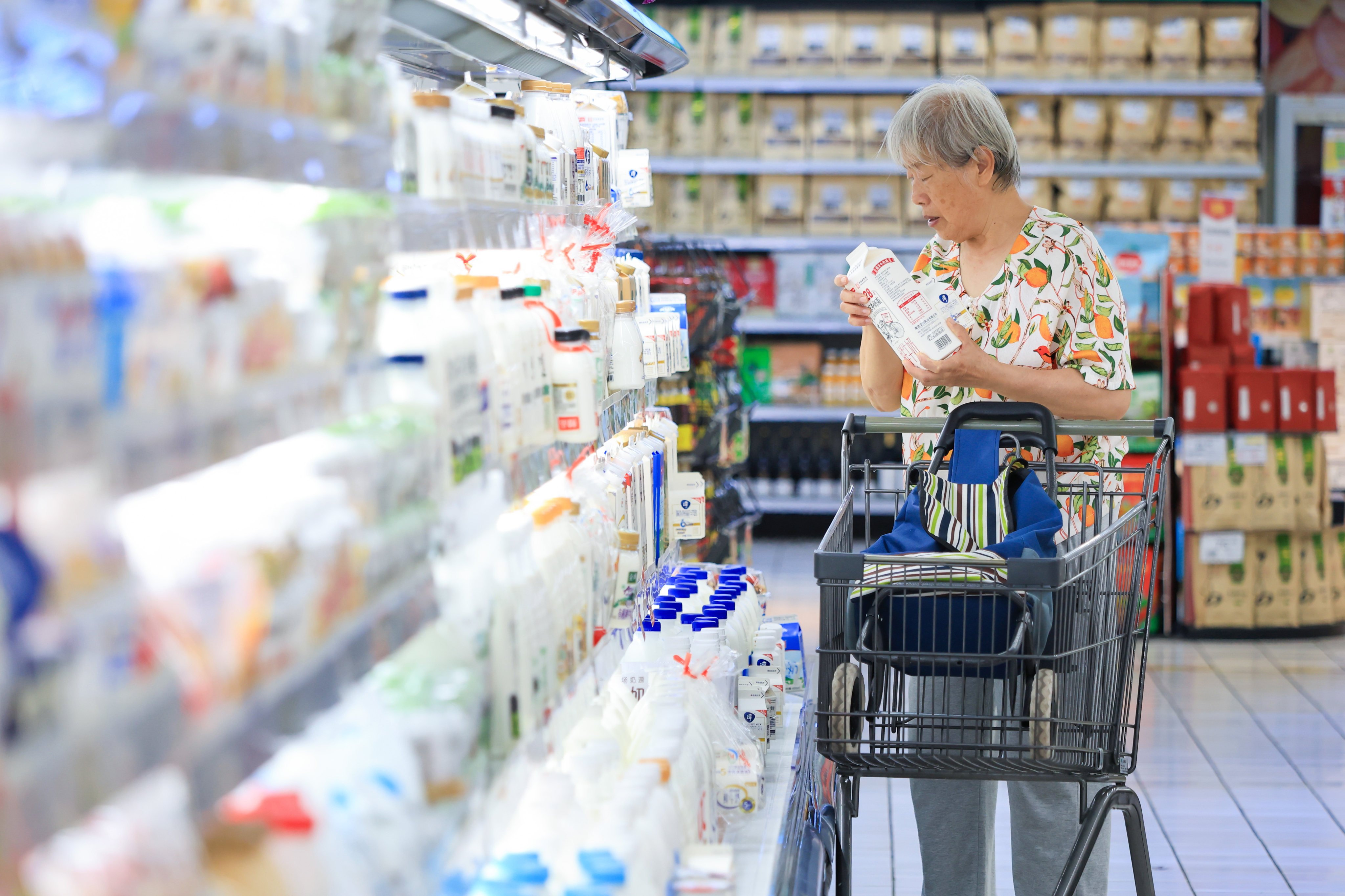 China’s consumer price index (CPI), a key gauge of inflation, grew by 0.2 per cent year on year in June. Photo: Xinhua