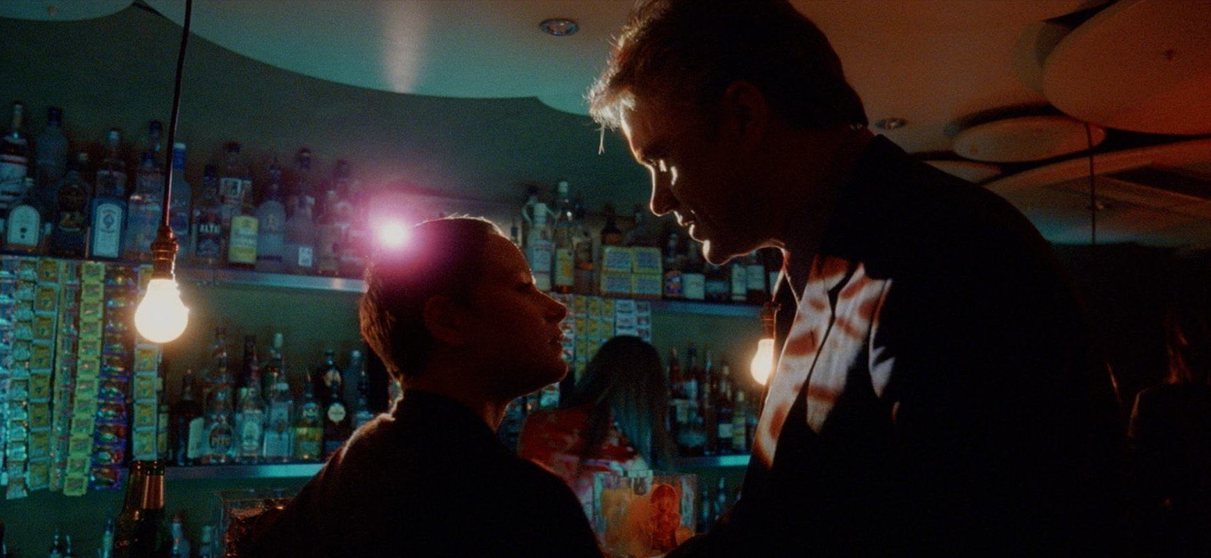 Samantha Morton and Tim Robbins in a still from Code 46.