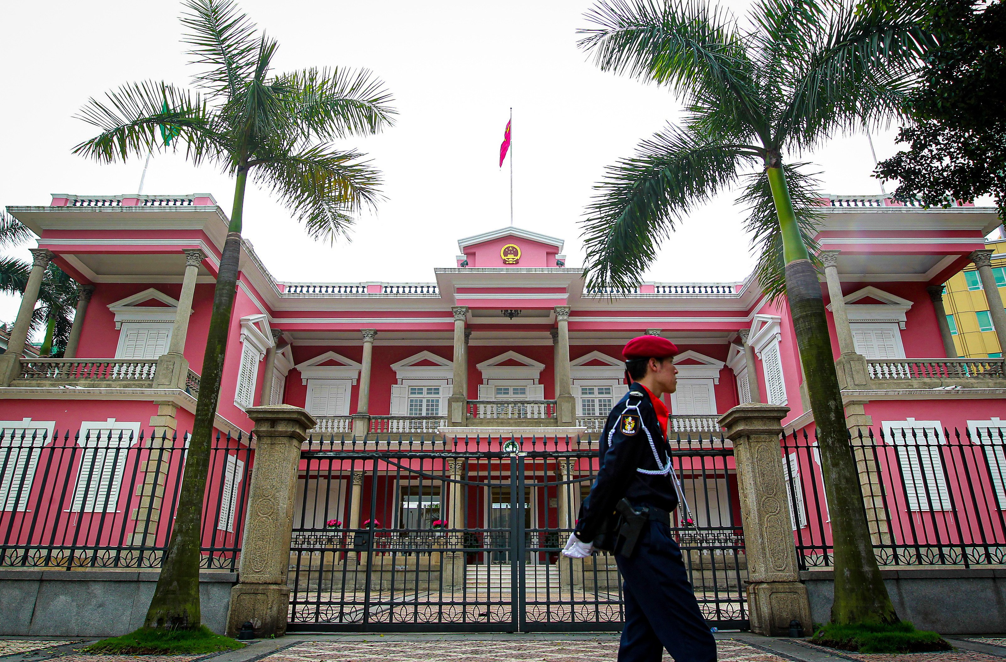 Government House in Macau. Five government websites in the city were temporarily shut down after a cyberattack. Photo: Dickson Lee