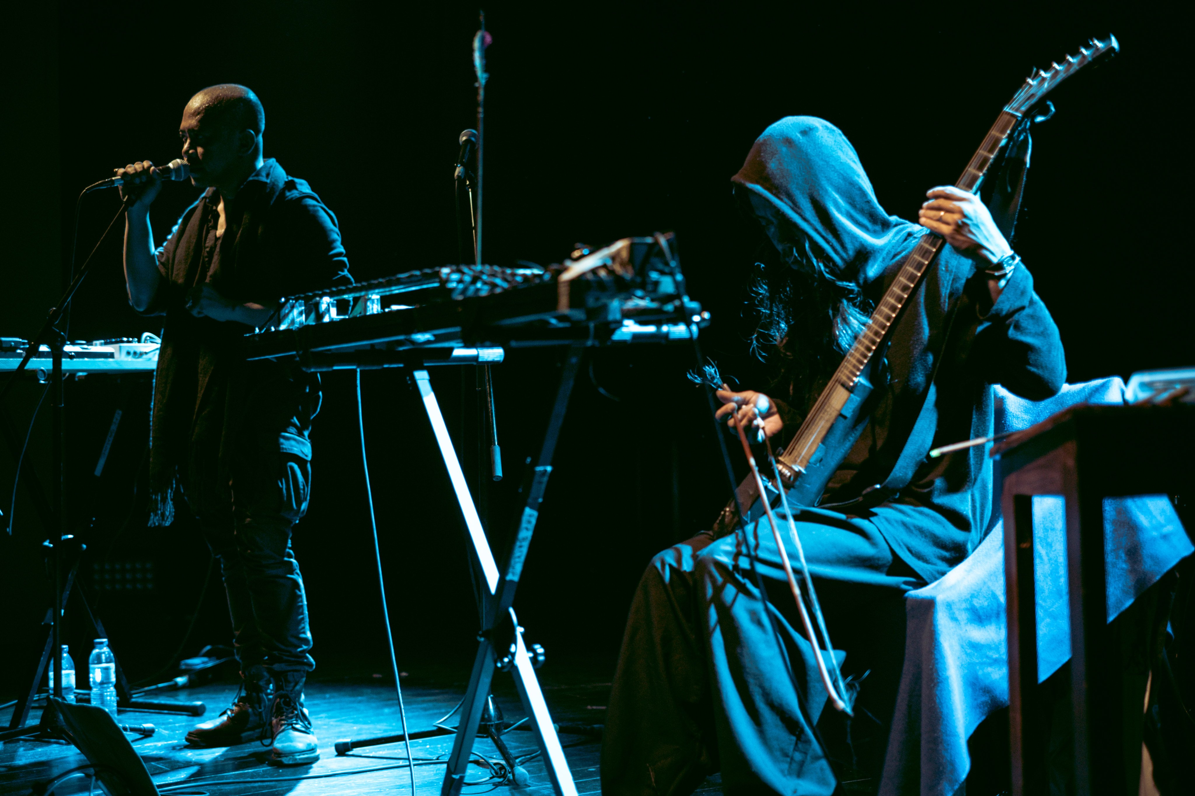 Indonesian duo Senyawa, known for making music using home-made string and percussion instruments, will make their Hong Kong return in August at Noise Fest, at Freespace in the West Kowloon Cultural District. Photo: WKCDA