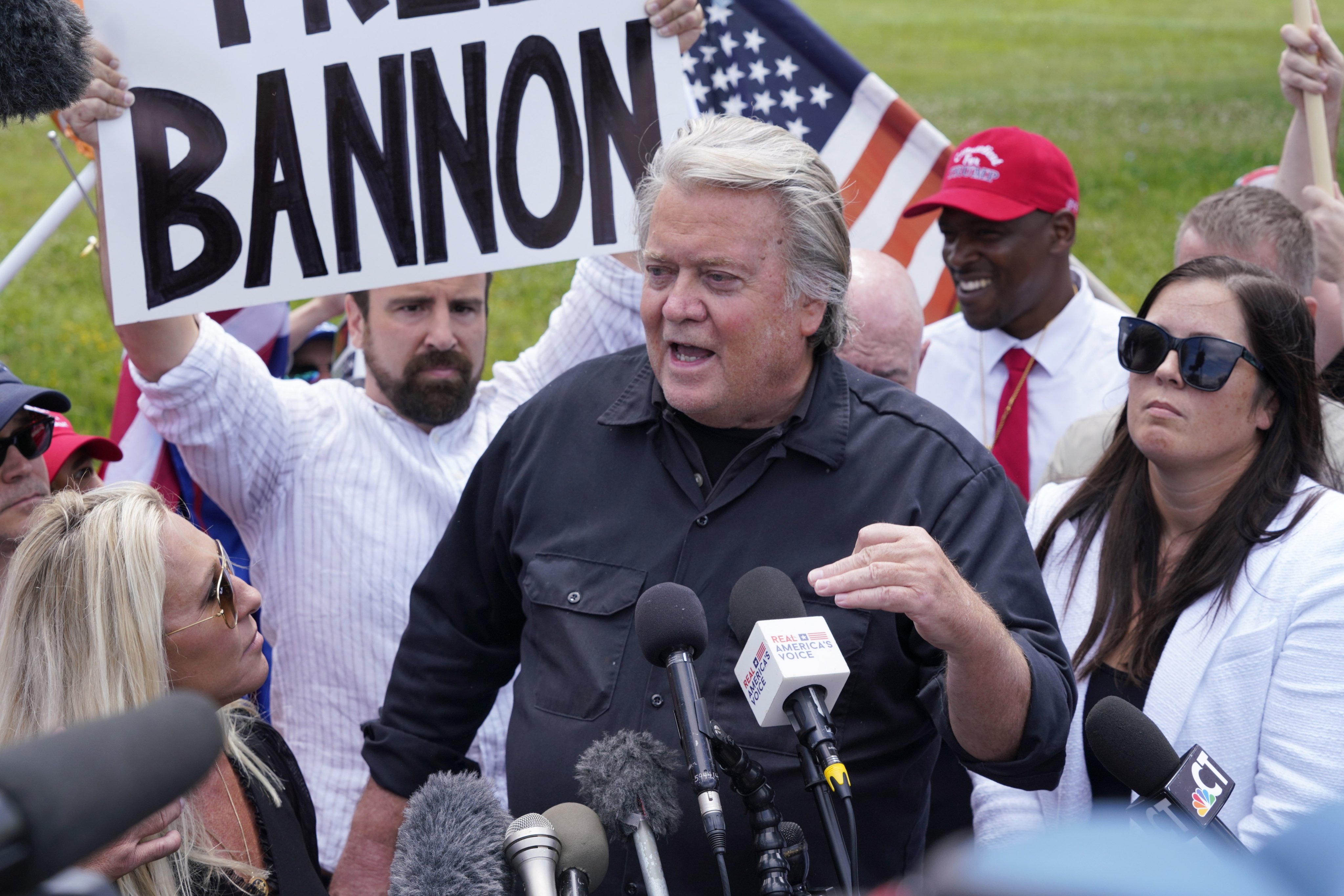 Former White House chief strategist to President Donald Trump Steve Bannon is currently serving time in prison. Photo: EPA-EFE