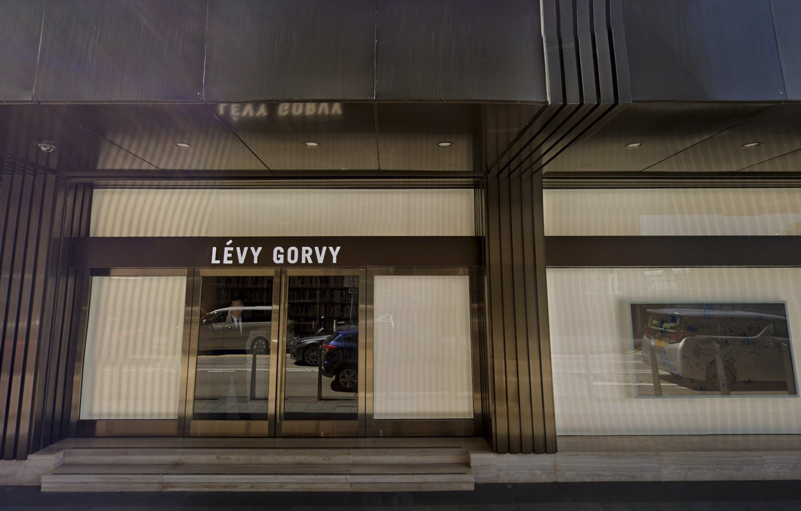 The exterior of Lévy Gorvy Dayan & Wei, photographed under an old name, in Central, in 2020. Photo: Google Maps