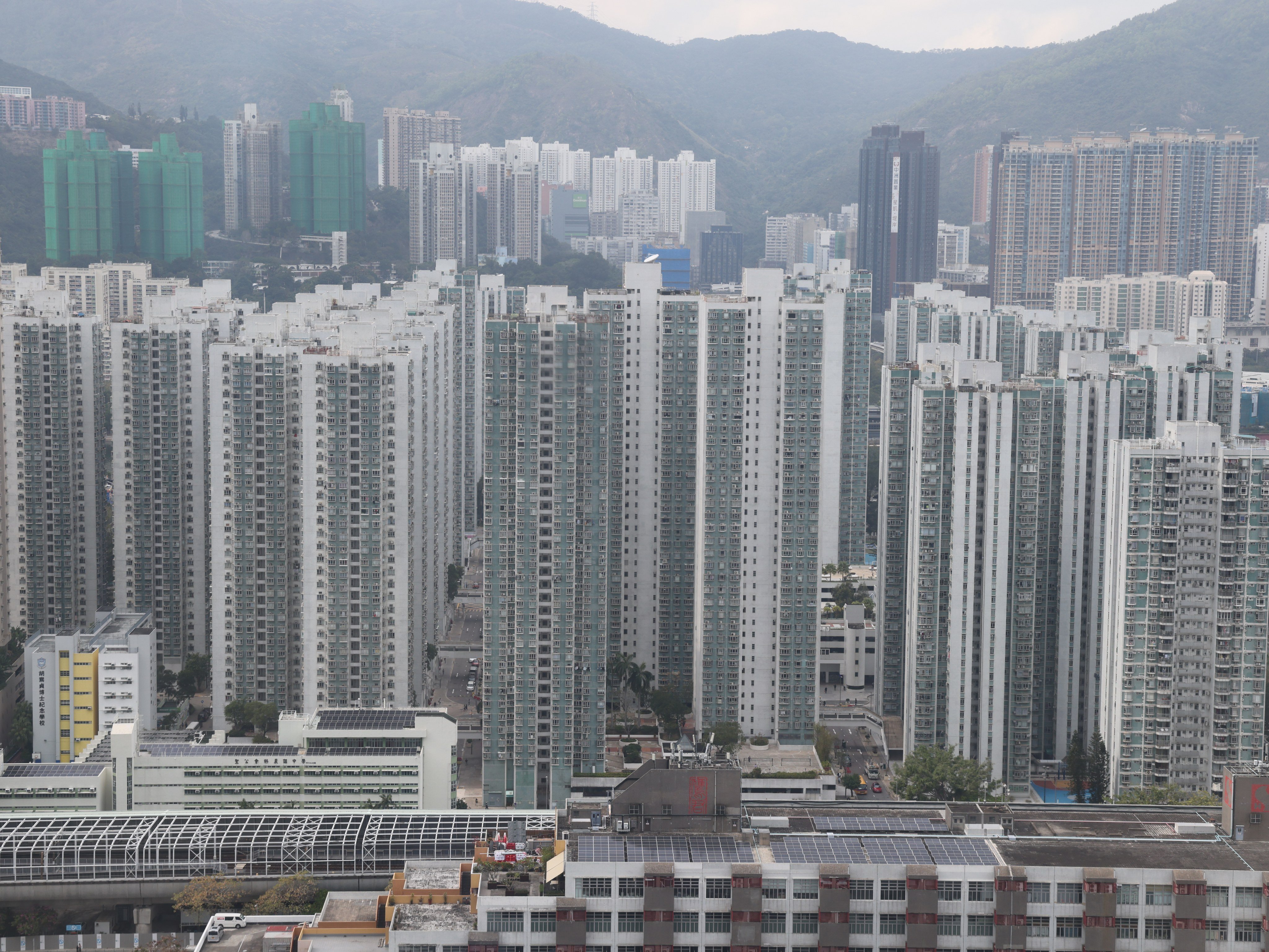 A view of City One Shatin on February 21, 2024. Photo: Jelly Tse