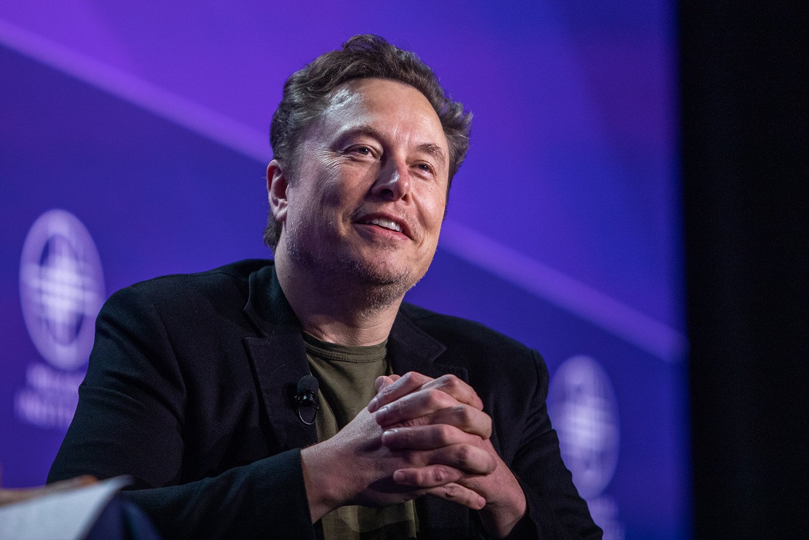 Elon Musk, co-founder of Tesla and SpaceX, speaks at an event in Beverly Hills, California, in May. Photo: TNS