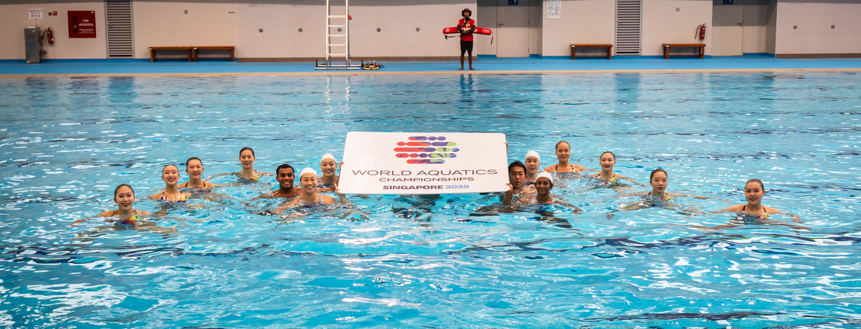 More than 2,500 athletes are expected to compete at the 2025 World Aquatics Championship in Singapore. Photo: Handout