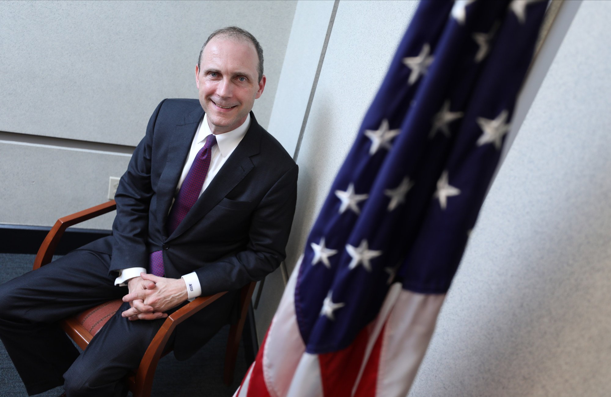 Hanscom Smith, consul general to Hong Kong and Macau from 2019 to 2022, has urged Washington to preserve the city’s trade offices. Photo: May Tse