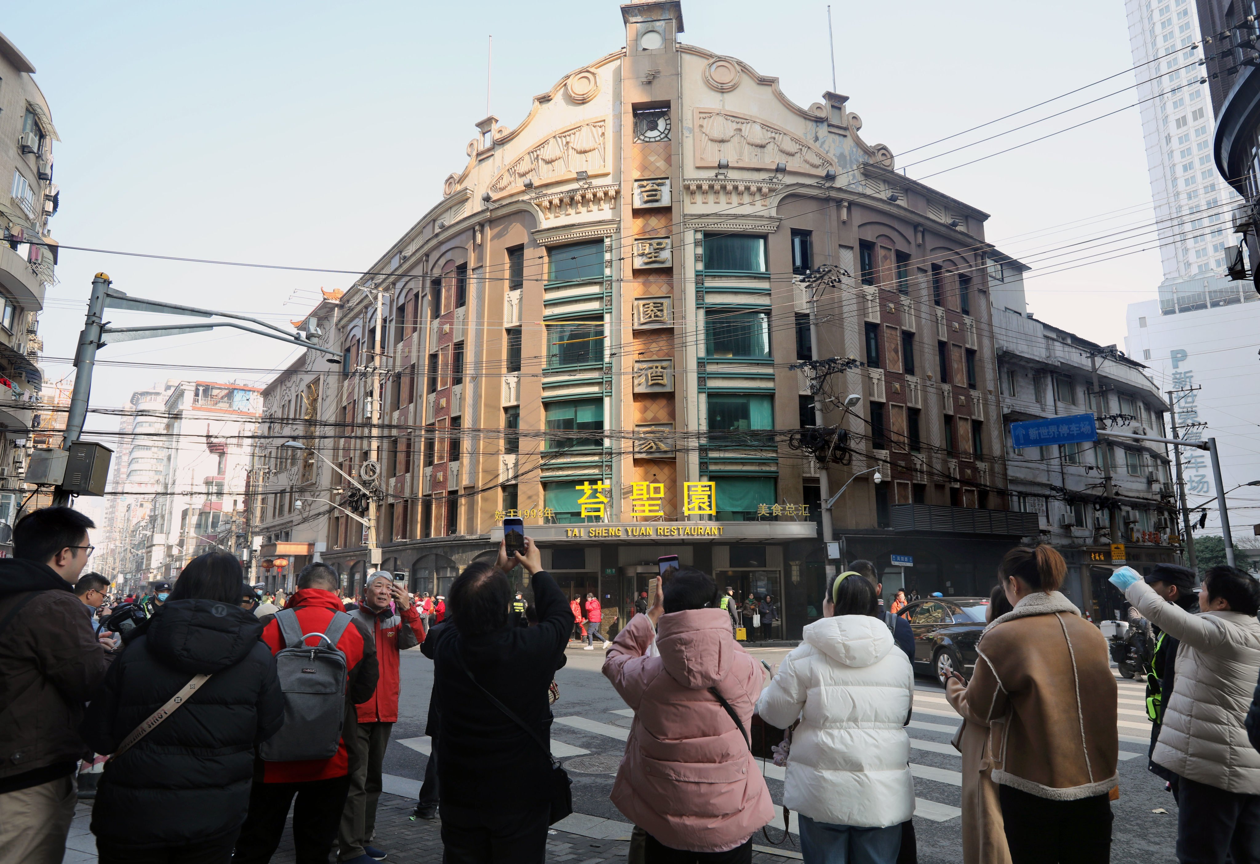 Tai Sheng Yuan Restaurant in Shanghai, China. Photo: Xinhua