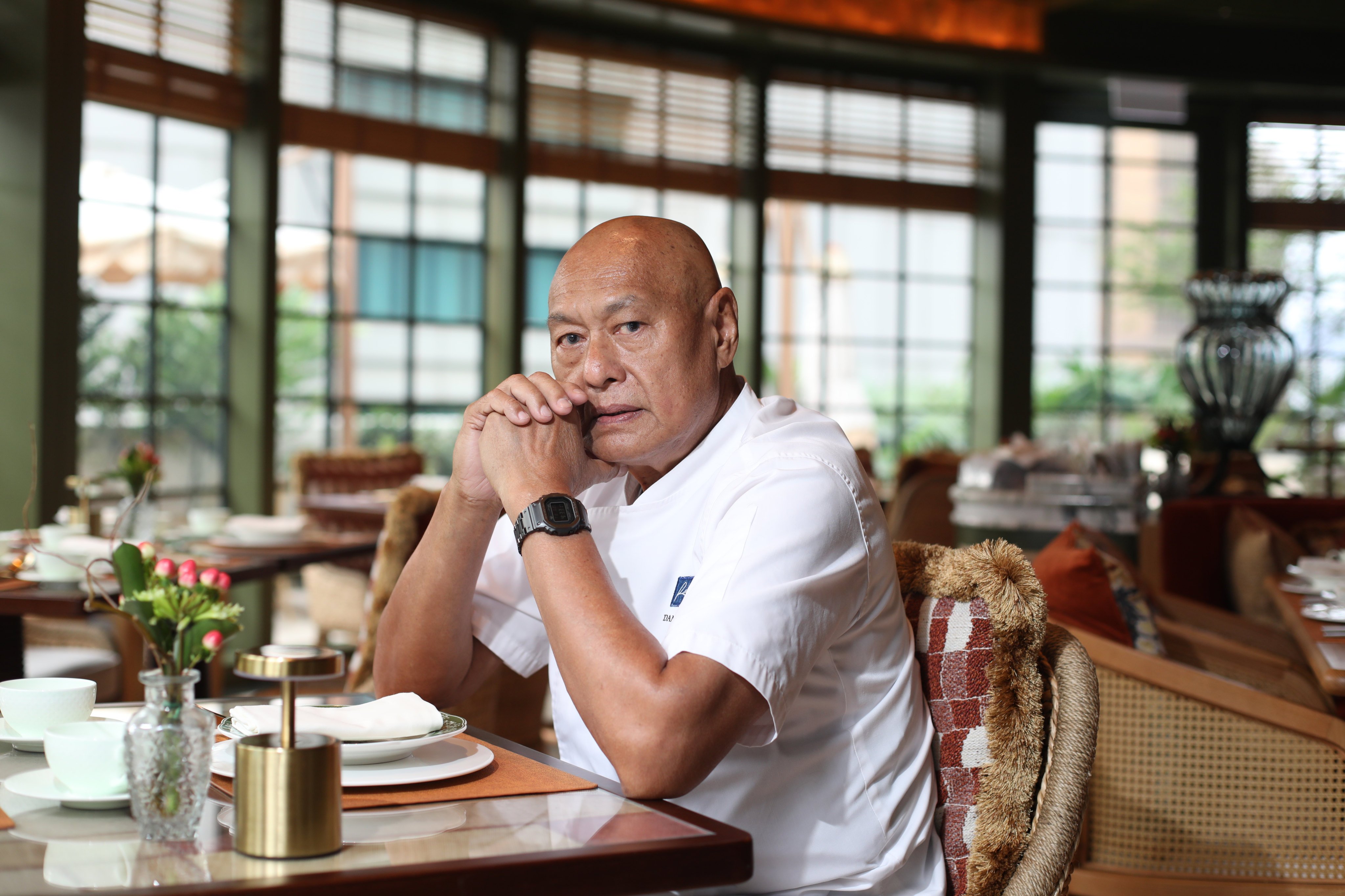 Chef Damian D’Silva at Ming Pavilion in Hong Kong. Photo: Xiaomei Chen