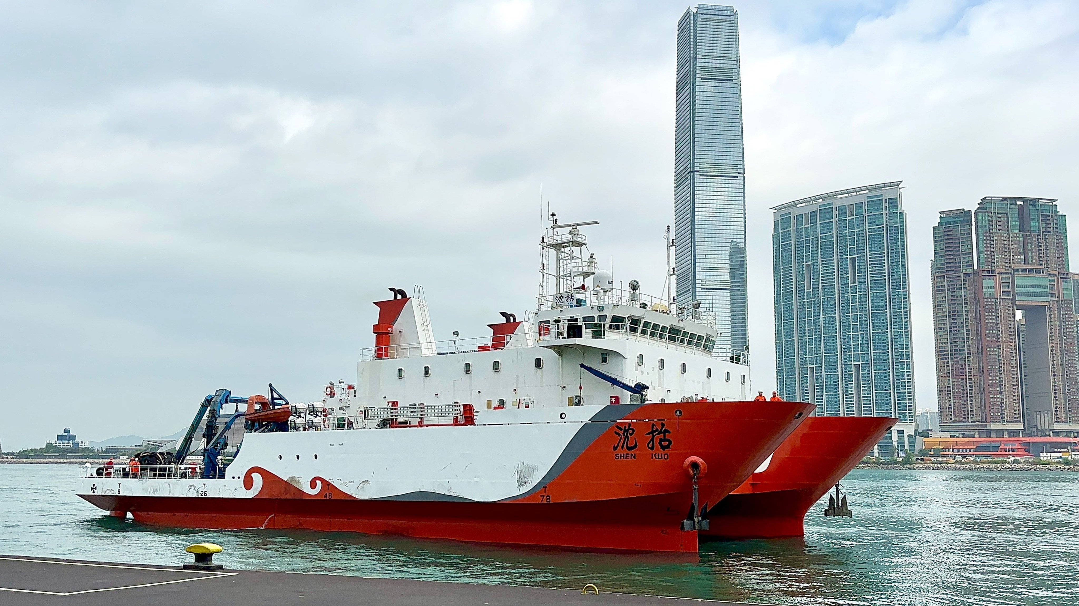 China’s Shen Kuo research vessel has been spotted around the Philippines in recent months. Photo: Handout