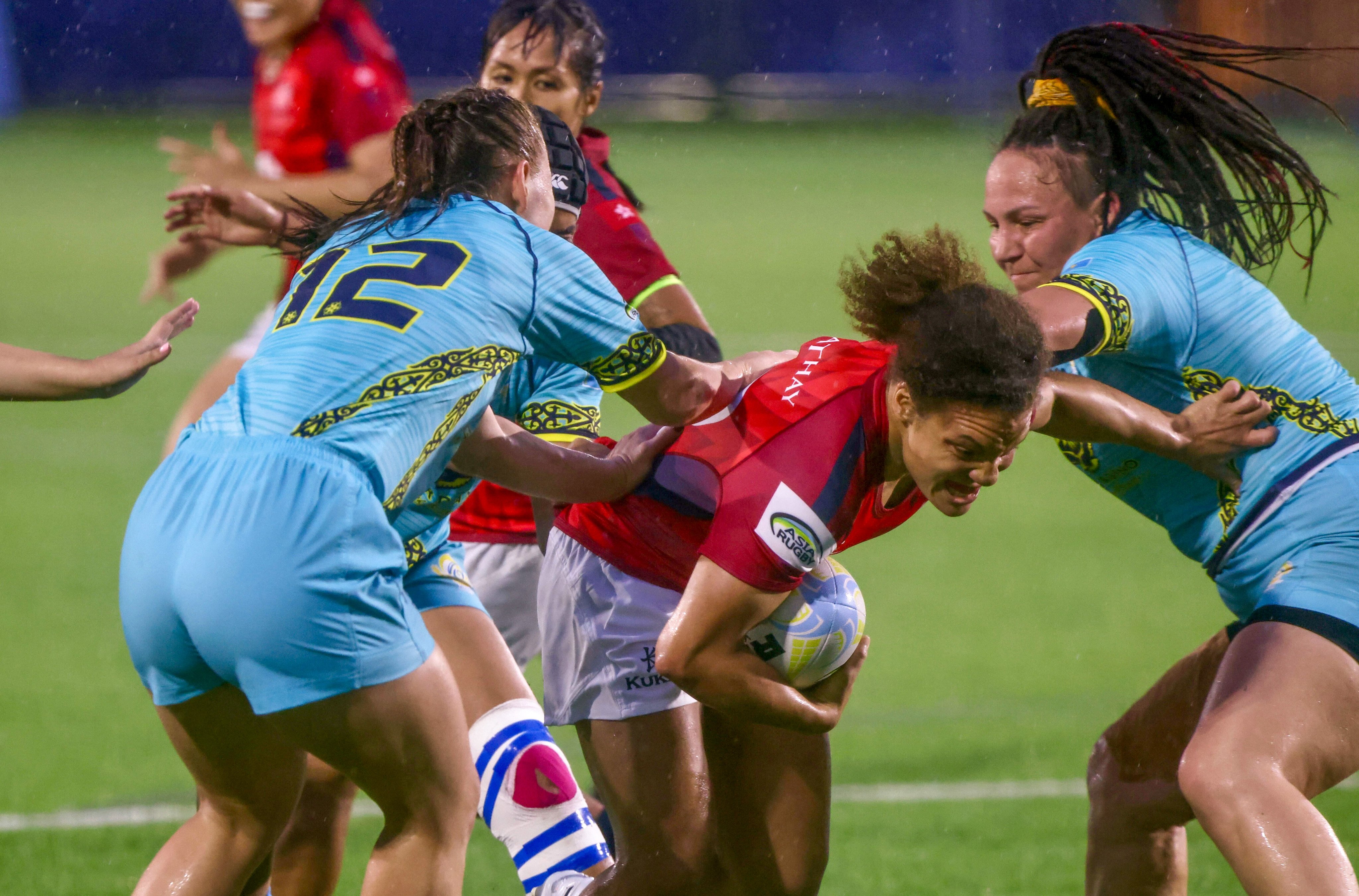 Hong Kong’s victory over Kazakhstan kept alive their World Cup qualifying hopes. Photo: Jonathan Wong