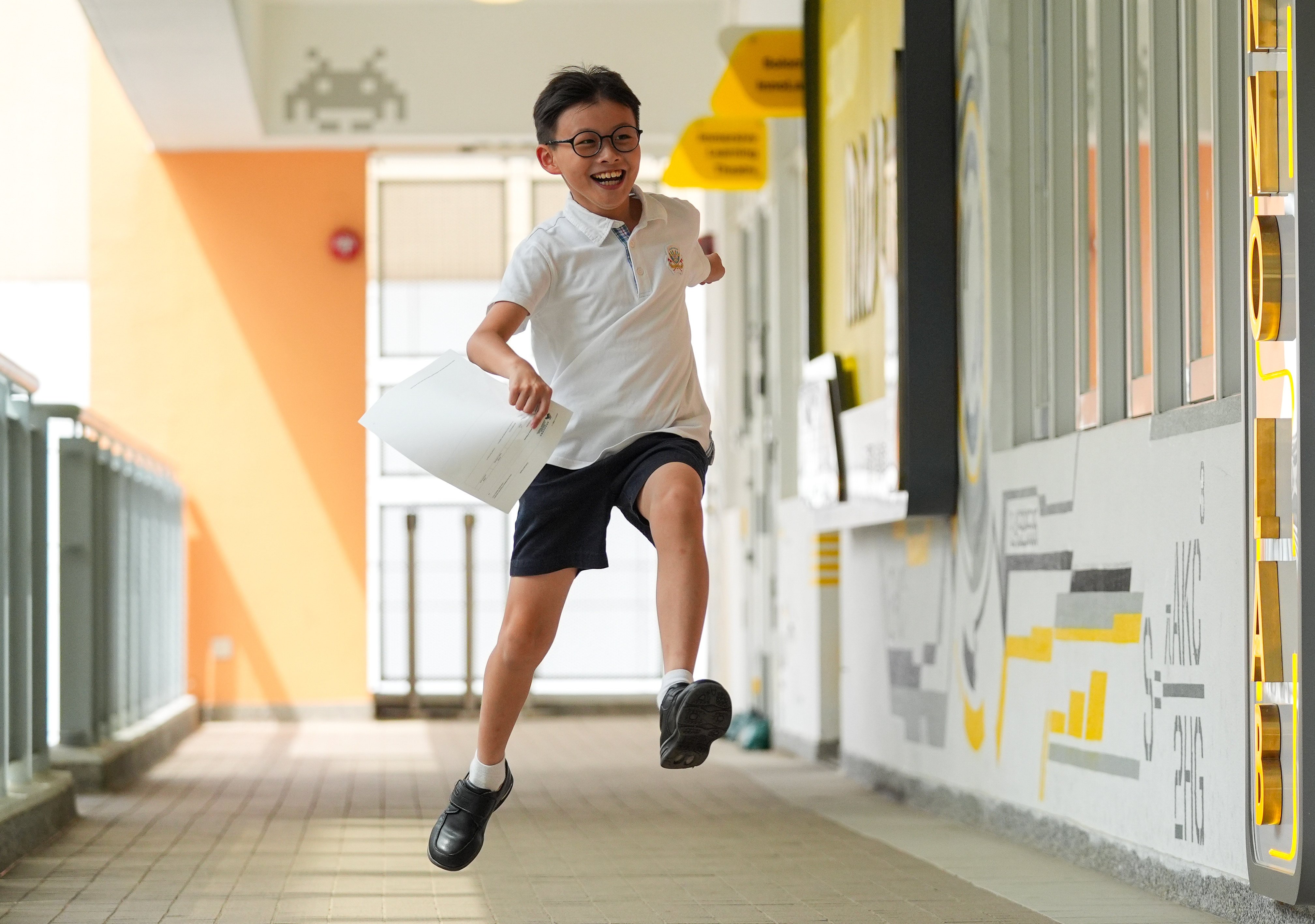 Nine-year-old Bryan Leung. The biggest obstacle in taking the notoriously tough tests was not the studying but securing his entry as a primary school student. Photo: Eugene Lee