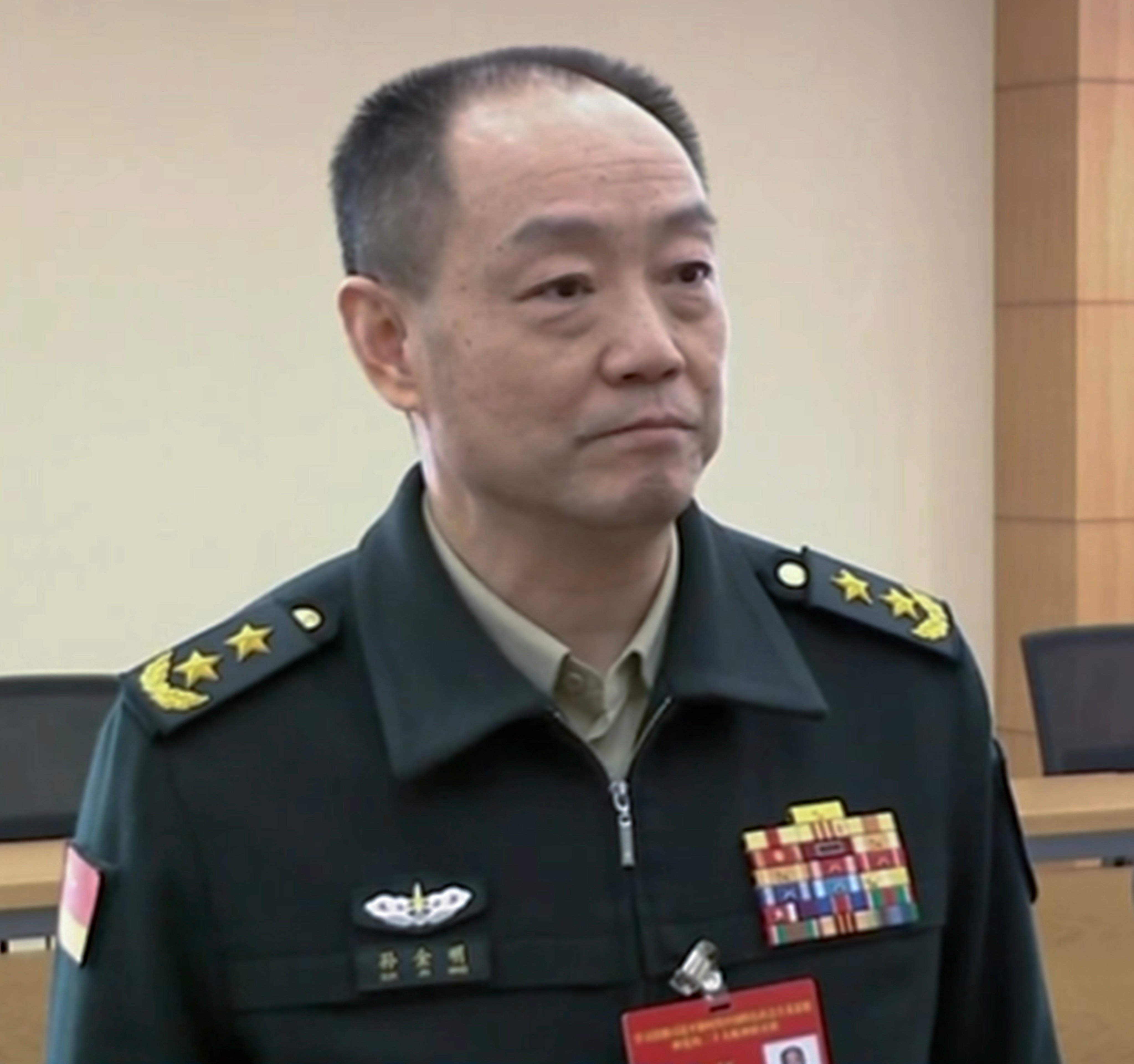 Sun Jinming, former chief of staff of the PLA Rocket Force, was expelled by the Communist Party after an anti-corruption investigation. Photo: Baidu