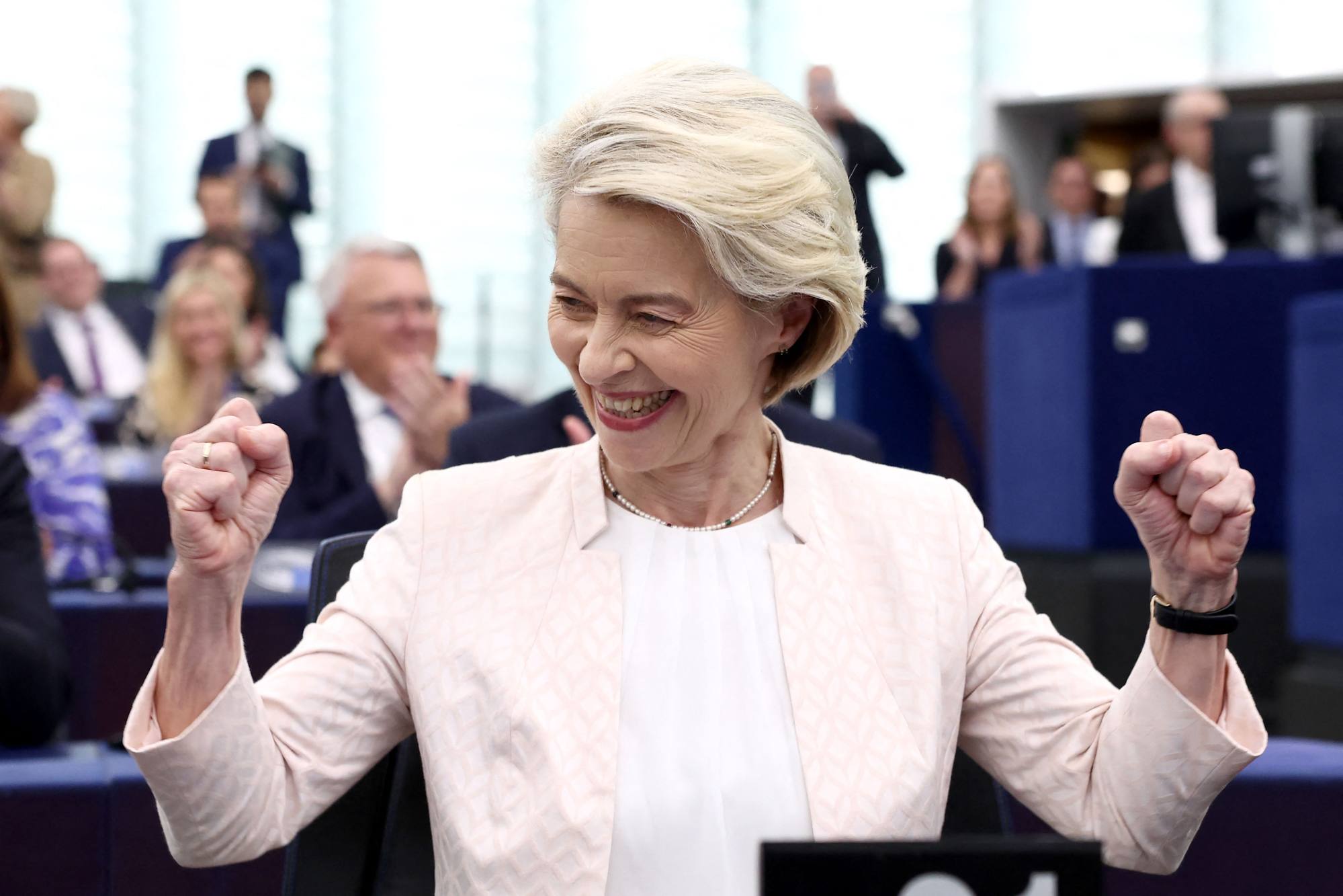 Para China, las relaciones con la Unión Europea parecen tensas tras la reelección de la línea dura Ursula von der Leyen