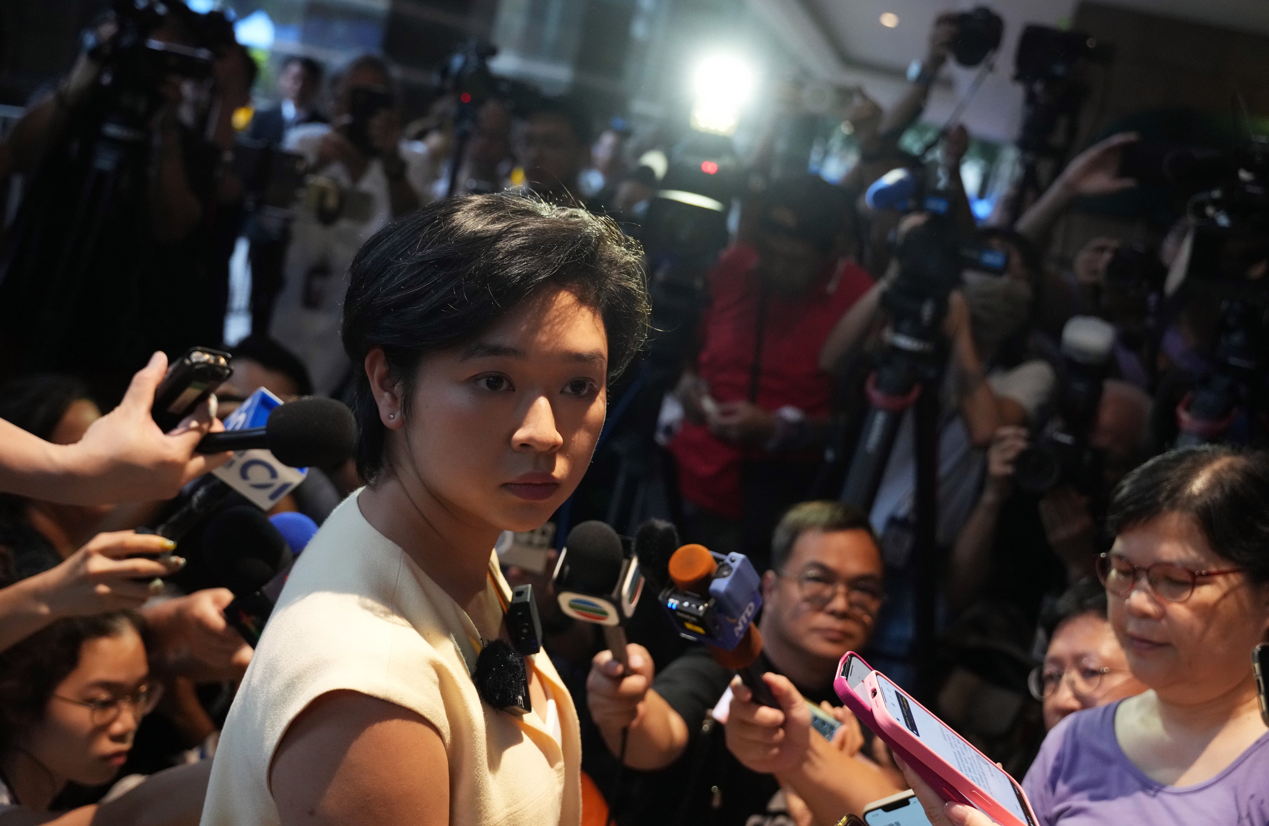 Selina Cheng was voted chairwoman of Hong Kong’s largest press union on June 22. Photo: Sam Tsang