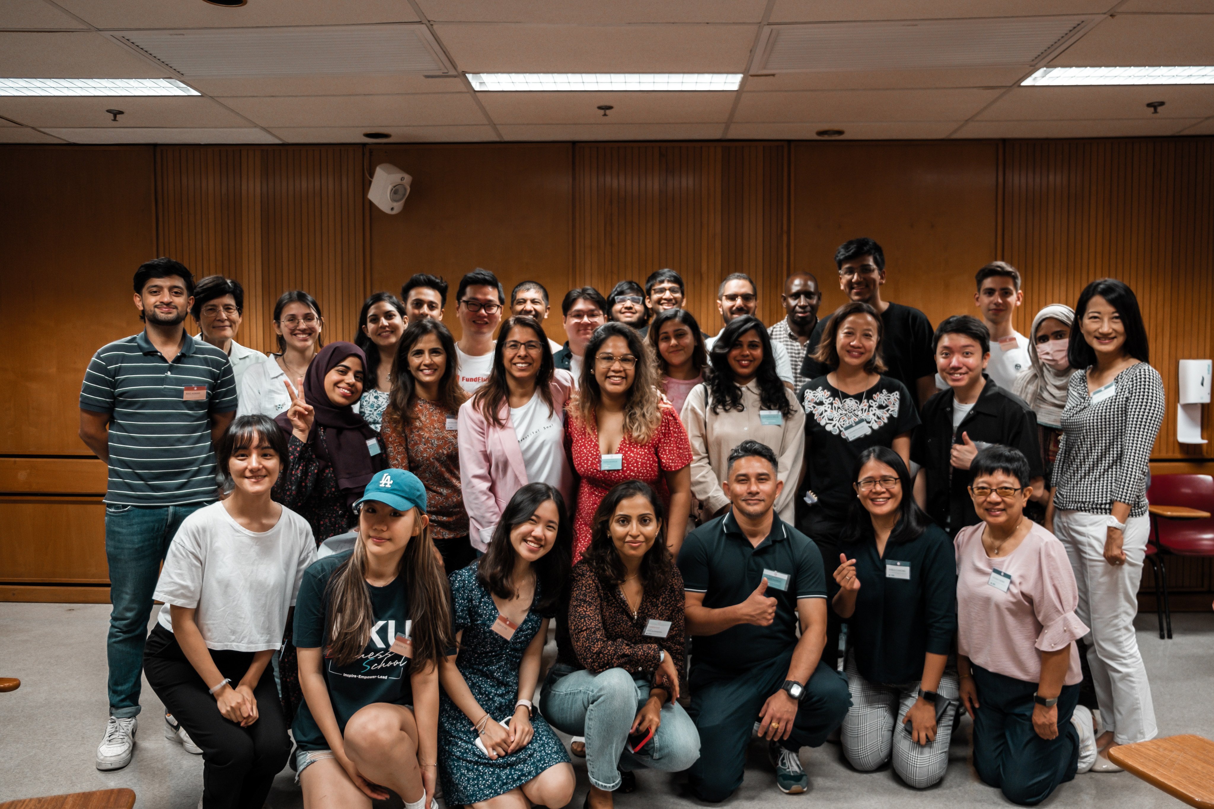 Participants in the 2023 to 2024 Mentorship Programme for Ethnically Diverse Entrepreneurs from Foundation for Shared Impact. Photo: Handout