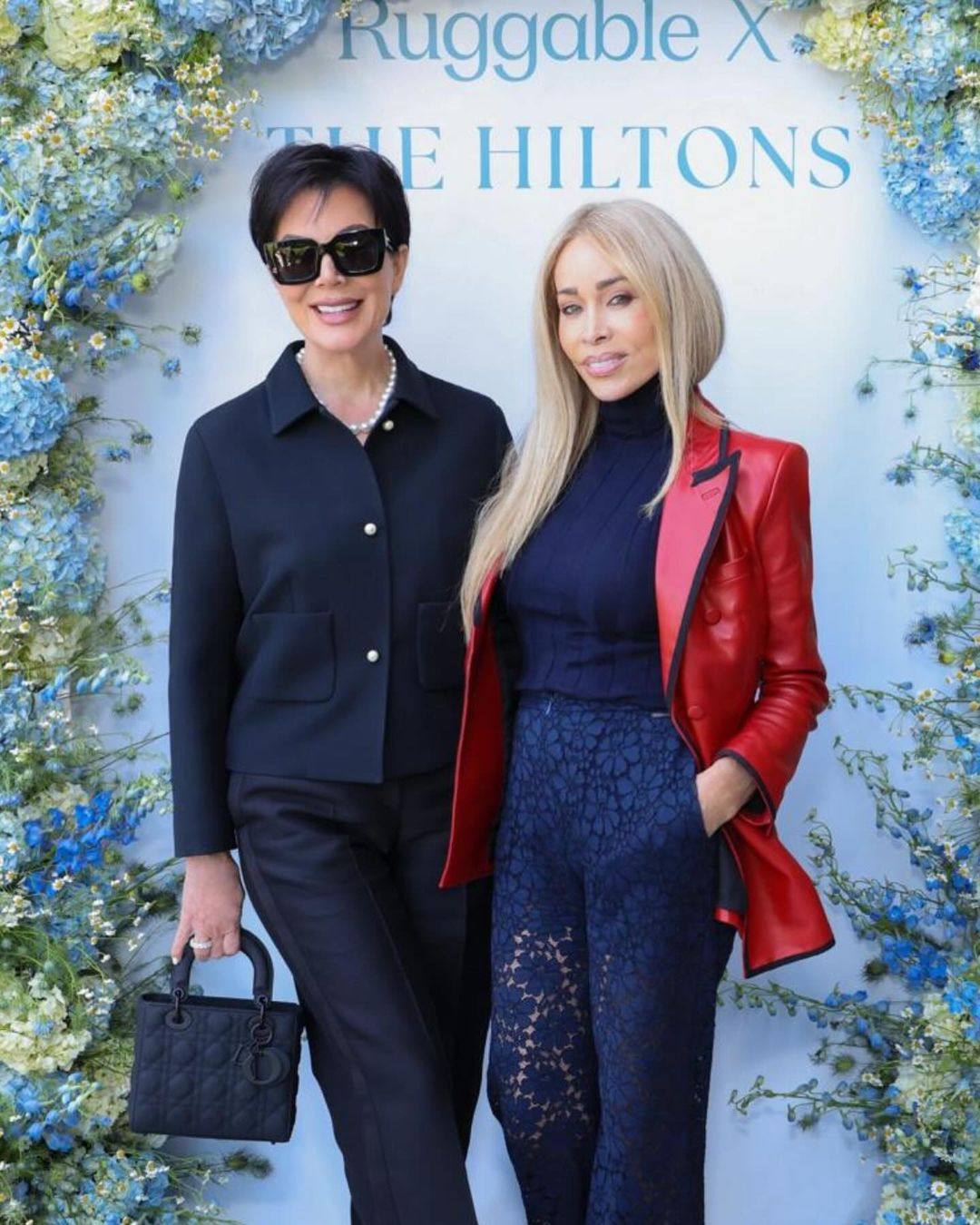 Kris Jenner and her good friend Faye Resnick. Photo: @fayeresnick/Instagram