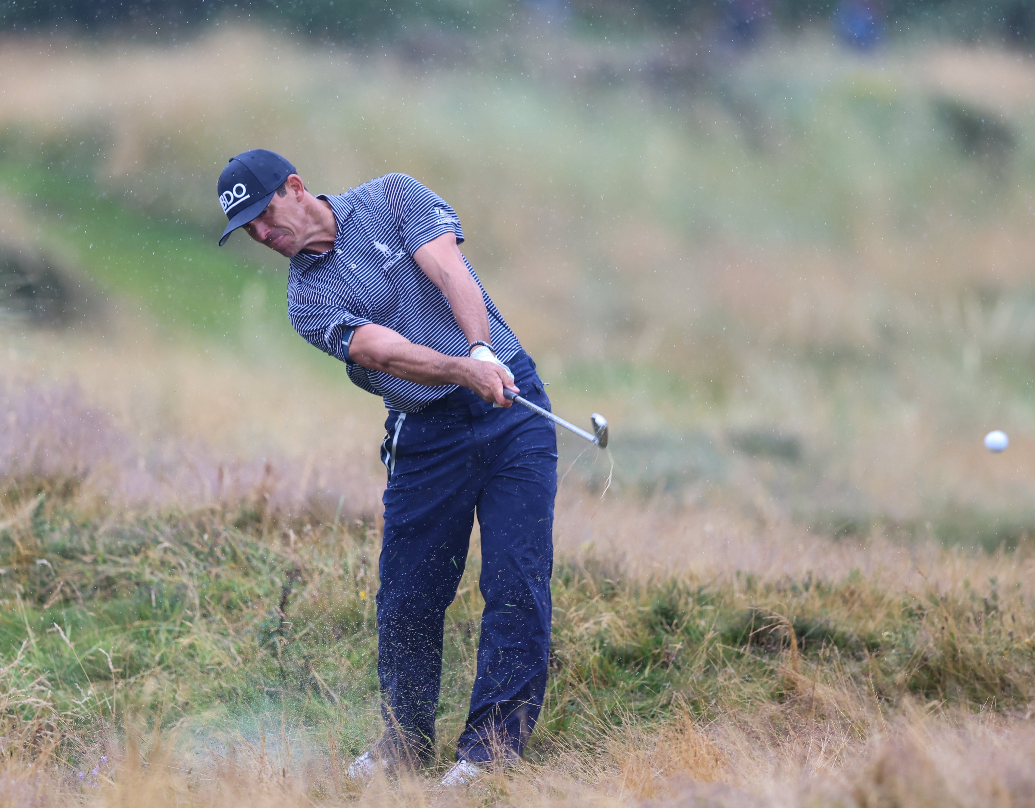 Billy Horschel tops the leaderboard at The Open Championship as the players head into the final round. Photo: EPA