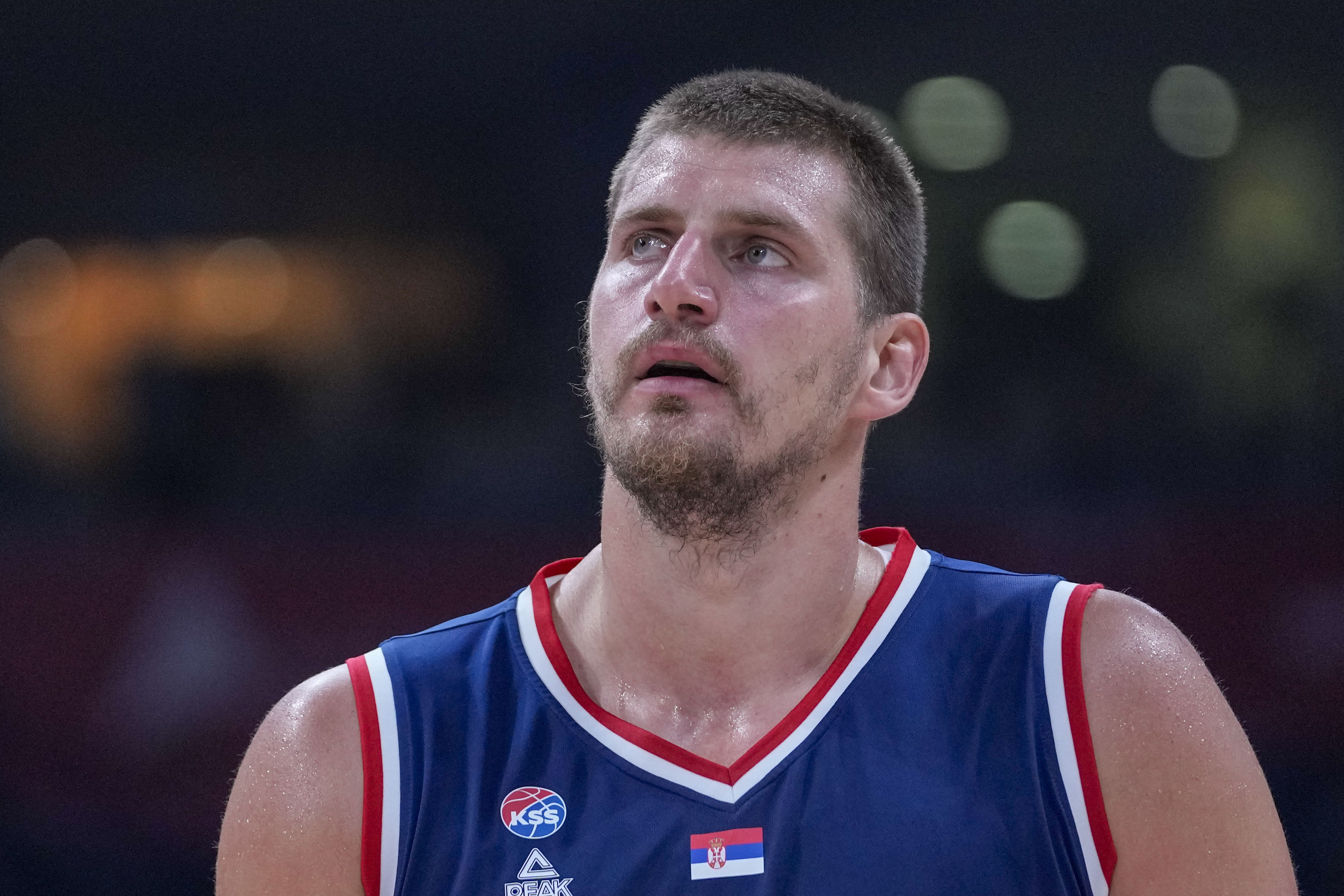 Three-time NBA MVP Nikola Jovic is under pressure to deliver for Serbia at the Paris Olympic Games. Photo: AP