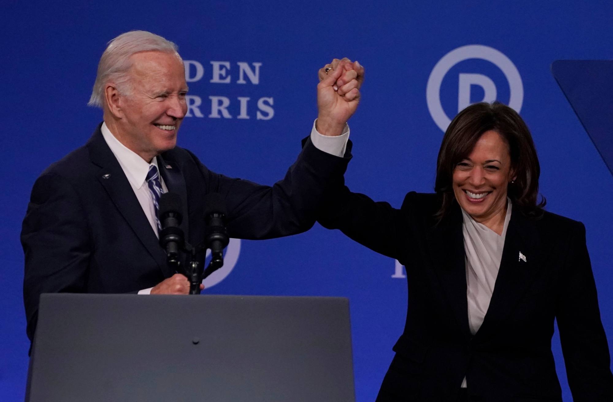 Harris, 59, is the first woman, Black and South Asian vice-president in US history. Photo: AFP