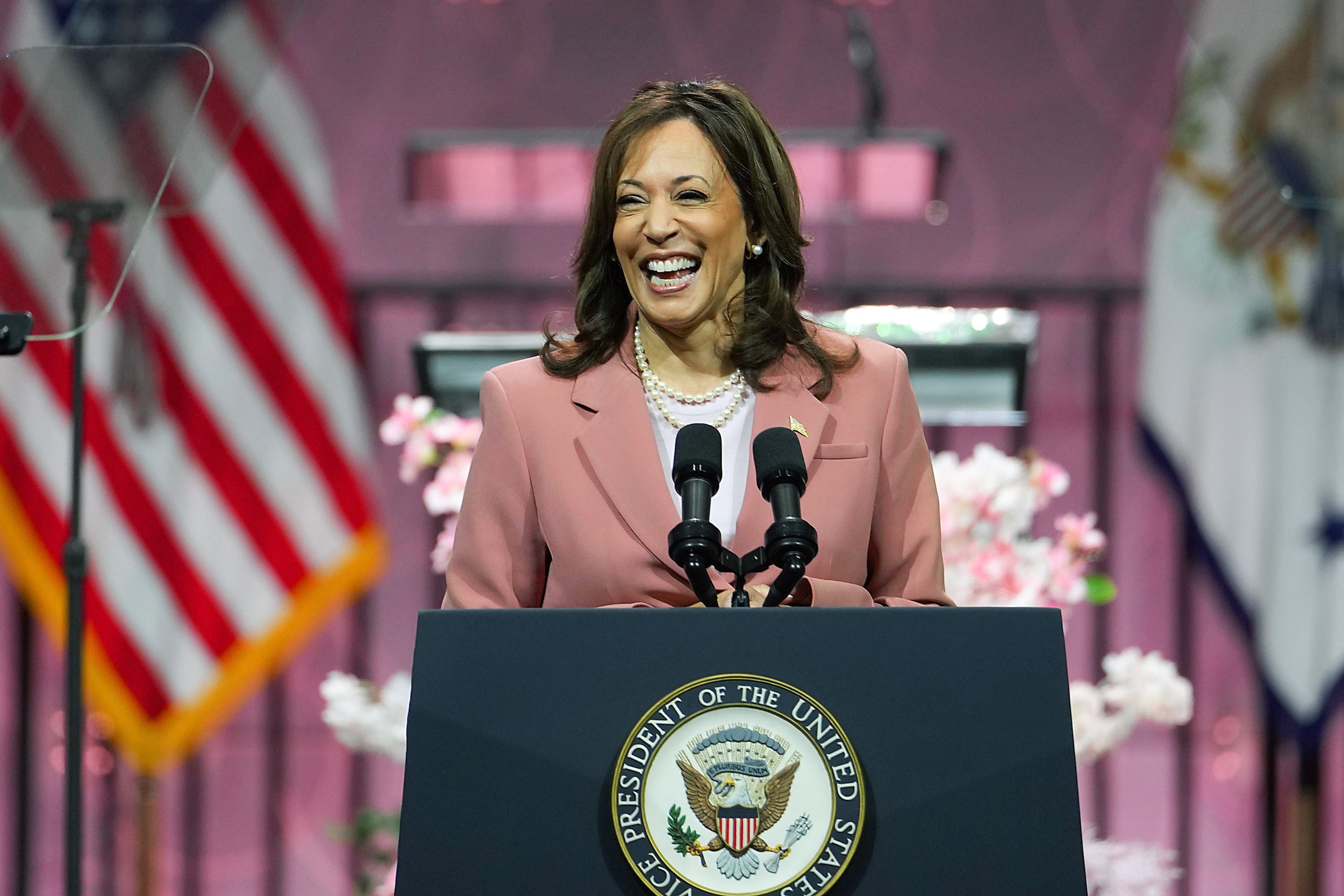 As a senator, Kamala Harris made no friends in Beijing by co-sponsoring the Hong Kong Human Rights and Democracy Act of 2019. Photo: TNS
