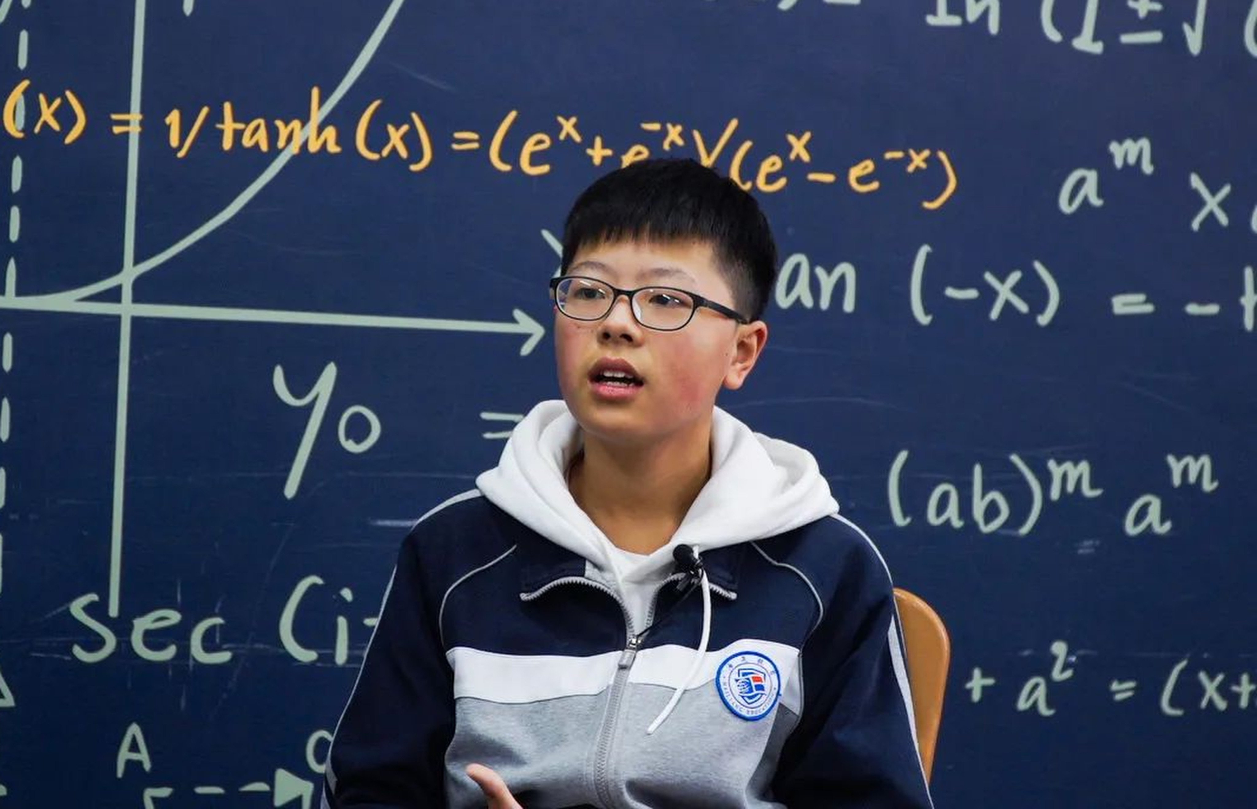 Shi Haojia, 16, from Zhejiang province, eastern China was the only contestant at the 65th International Mathematical Olympiad to achieve a perfect score. Photo: Handout