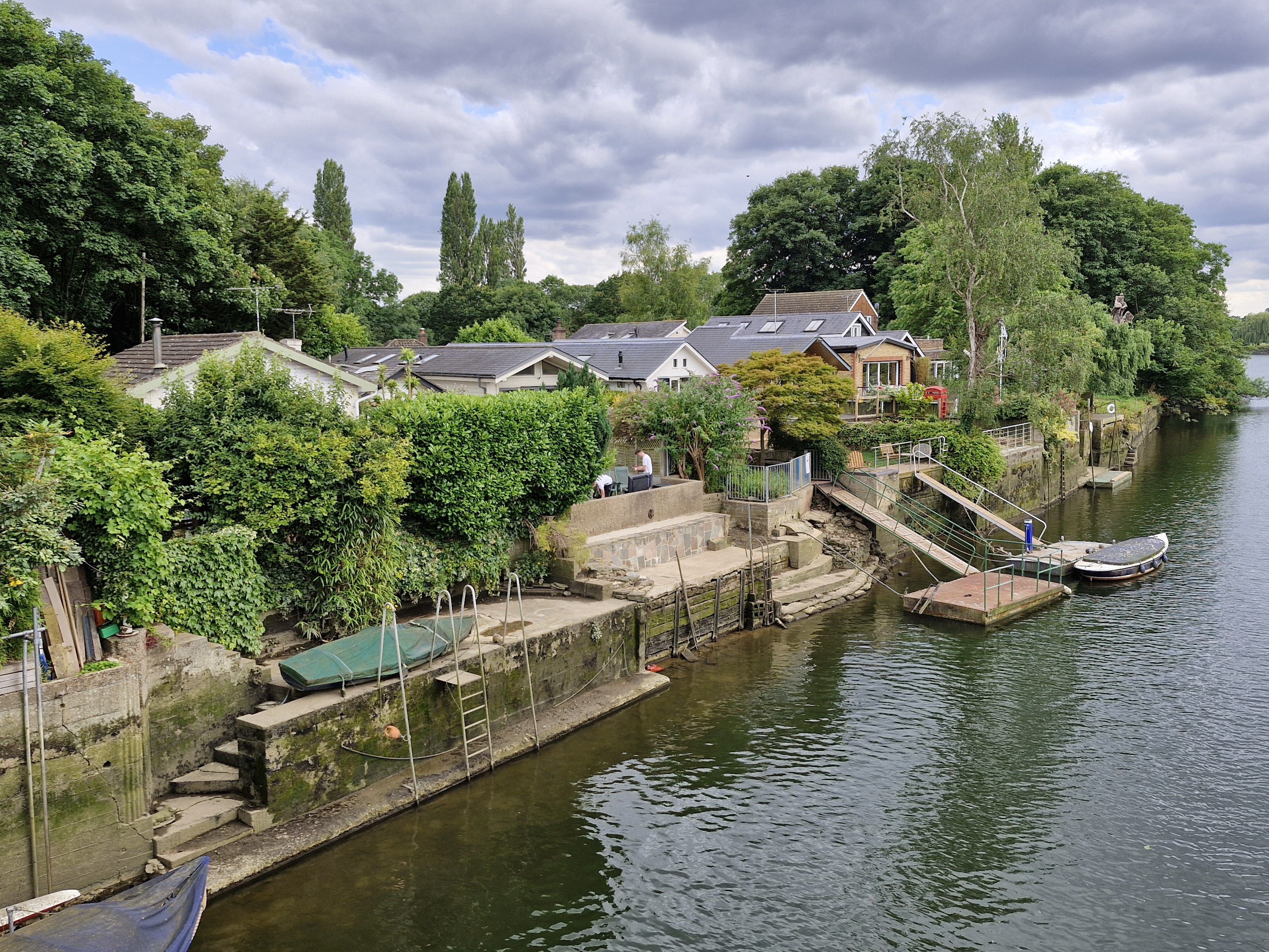 Eel Pie Island, seen from Twickenham, West London, is a throwback San Francisco-on-the-Thames only open two or three times a year and home to a bohemian assortment of creatives. Photo: Stephen McCarty