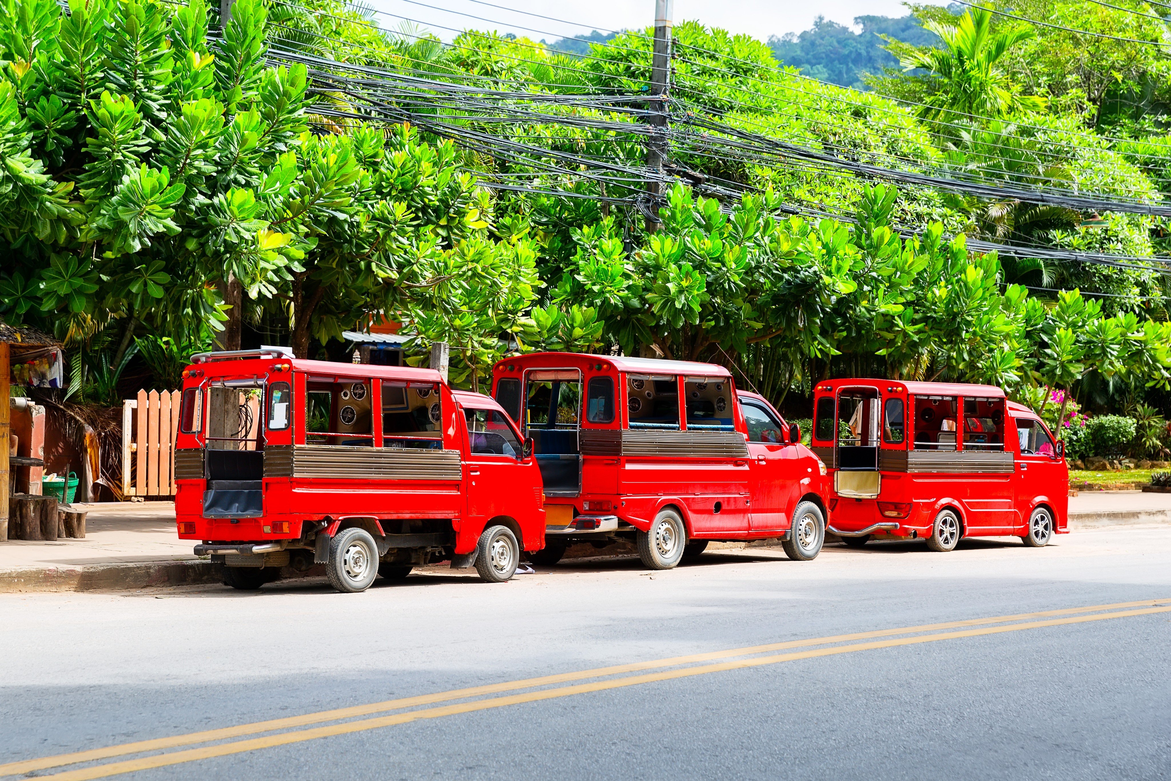 The songthaew are a cheap transport option in Thailand, popular with blue collar workers and students. Photo: Shutterstock