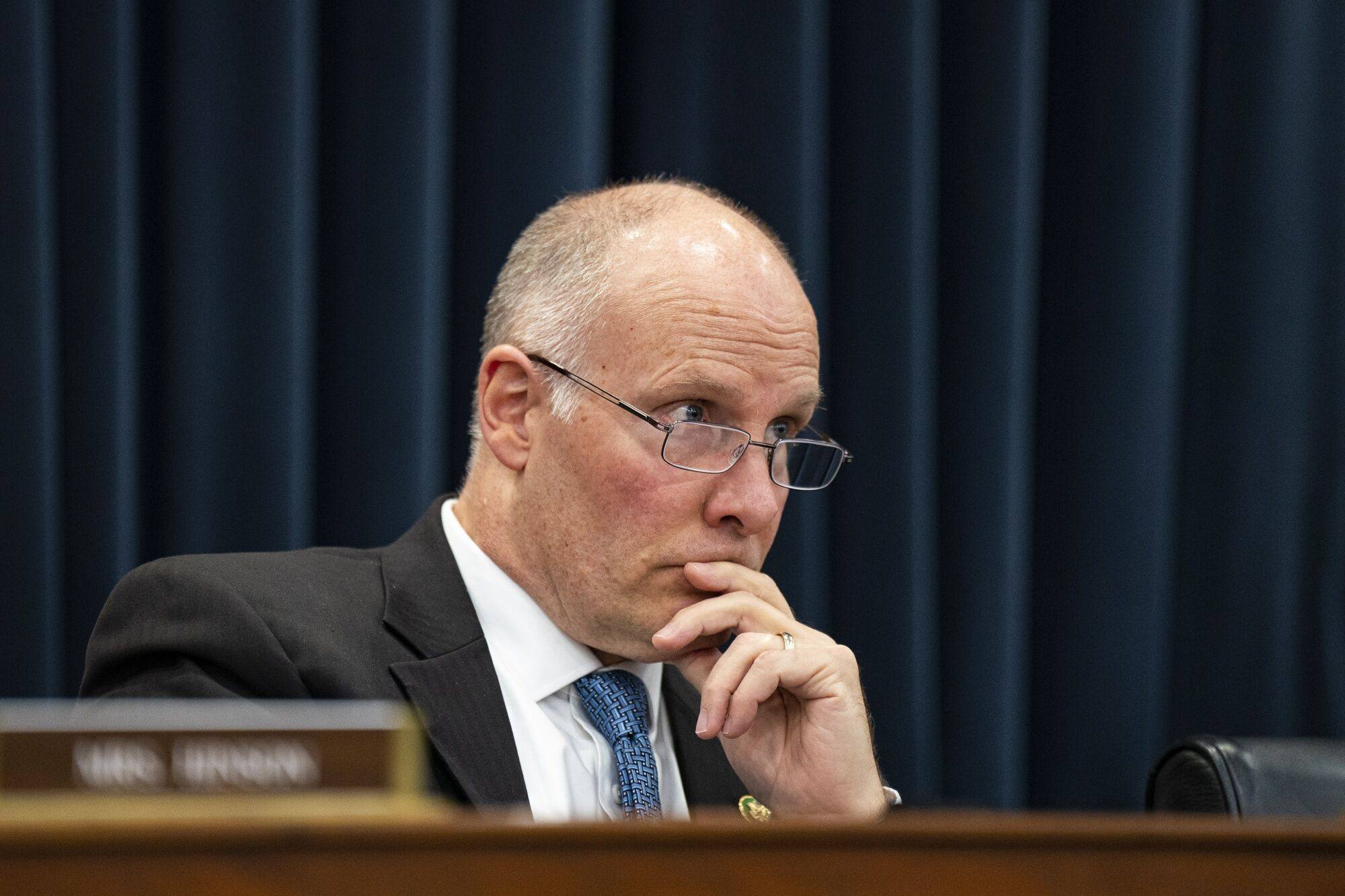 Representative John Moolenaar, a Republican from  Michigan, is chairman of the House select committee on China. Photo: Bloomberg