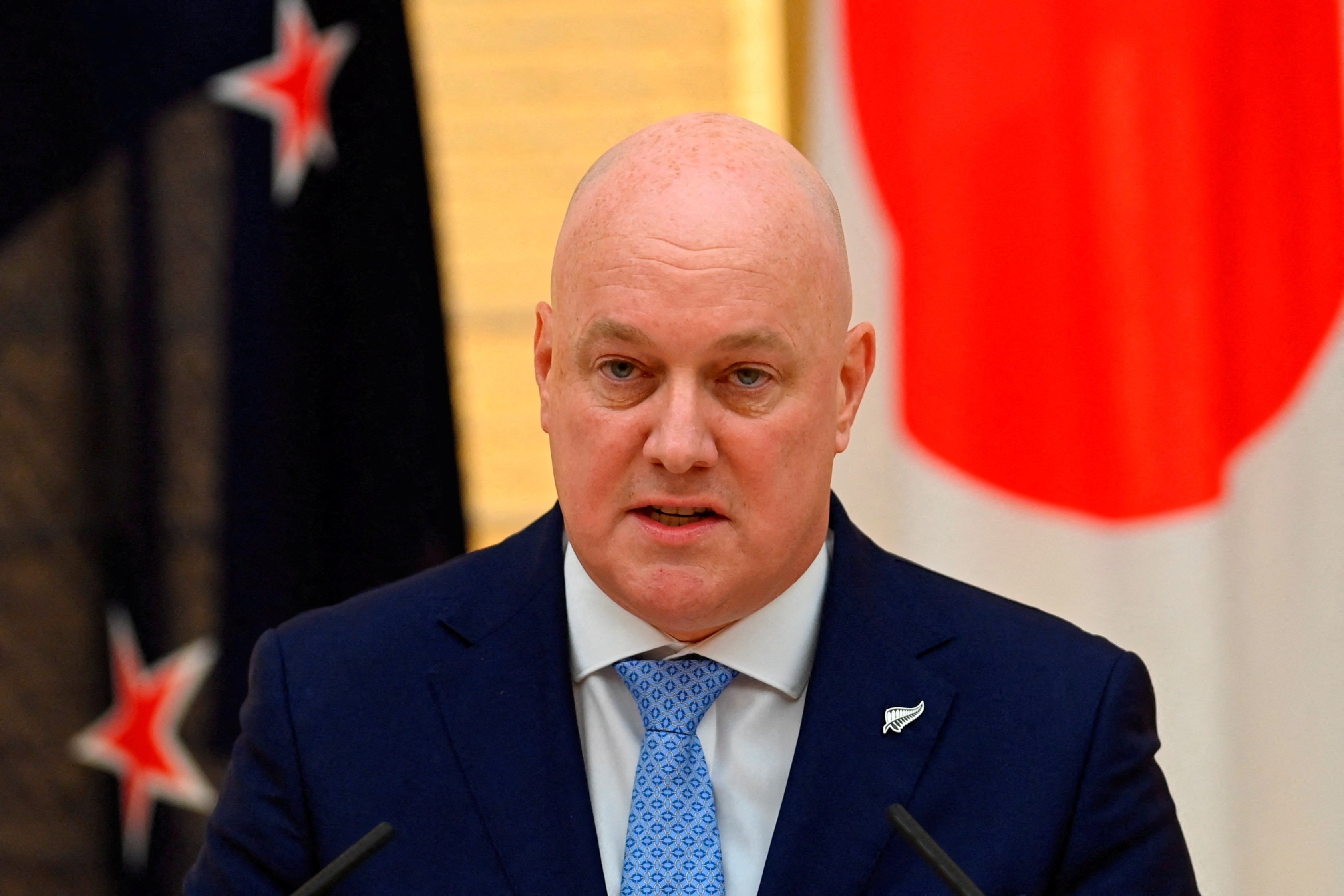New Zealand Prime Minister Christopher Luxon. File photo: Pool/Reuters