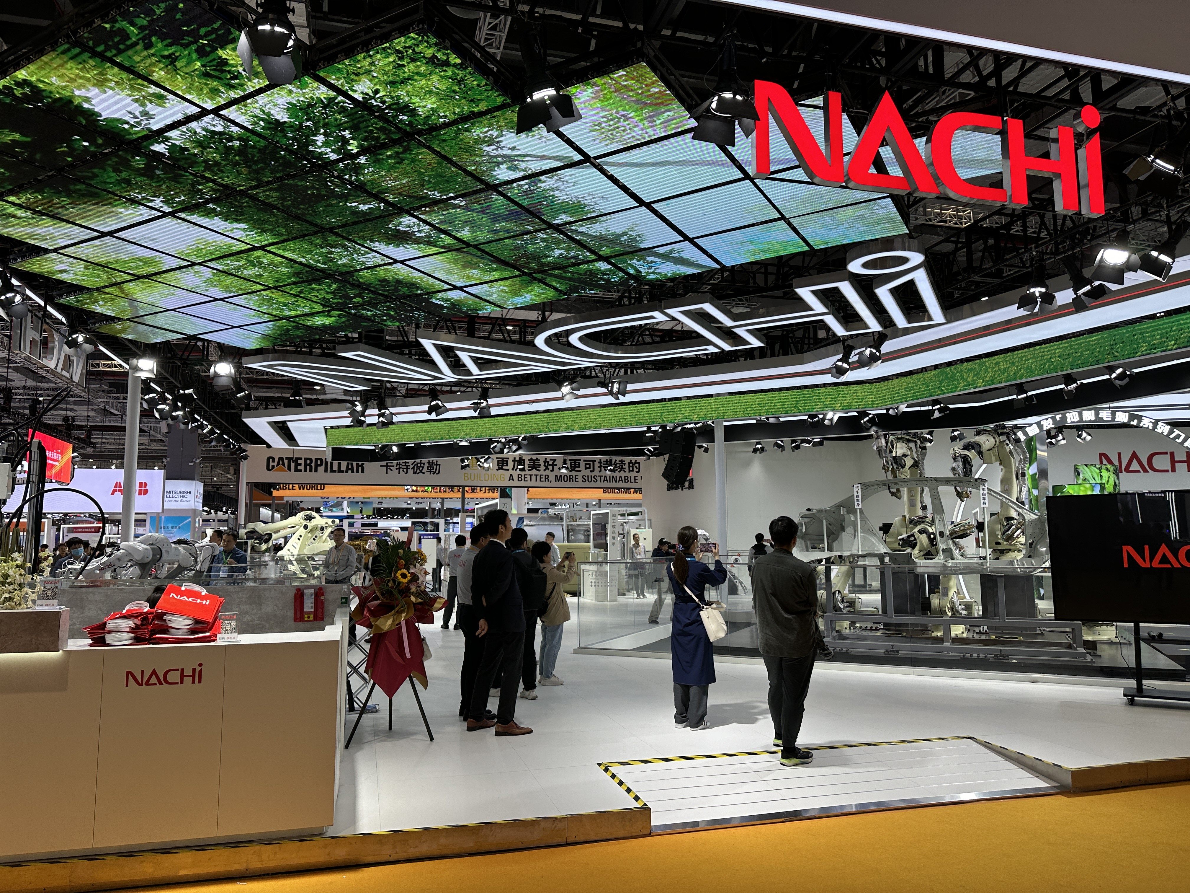 The Japanese Nachi booth at the China International Import Expo (CIIE), Shanghai, November 2023. Photo: Frank Chen