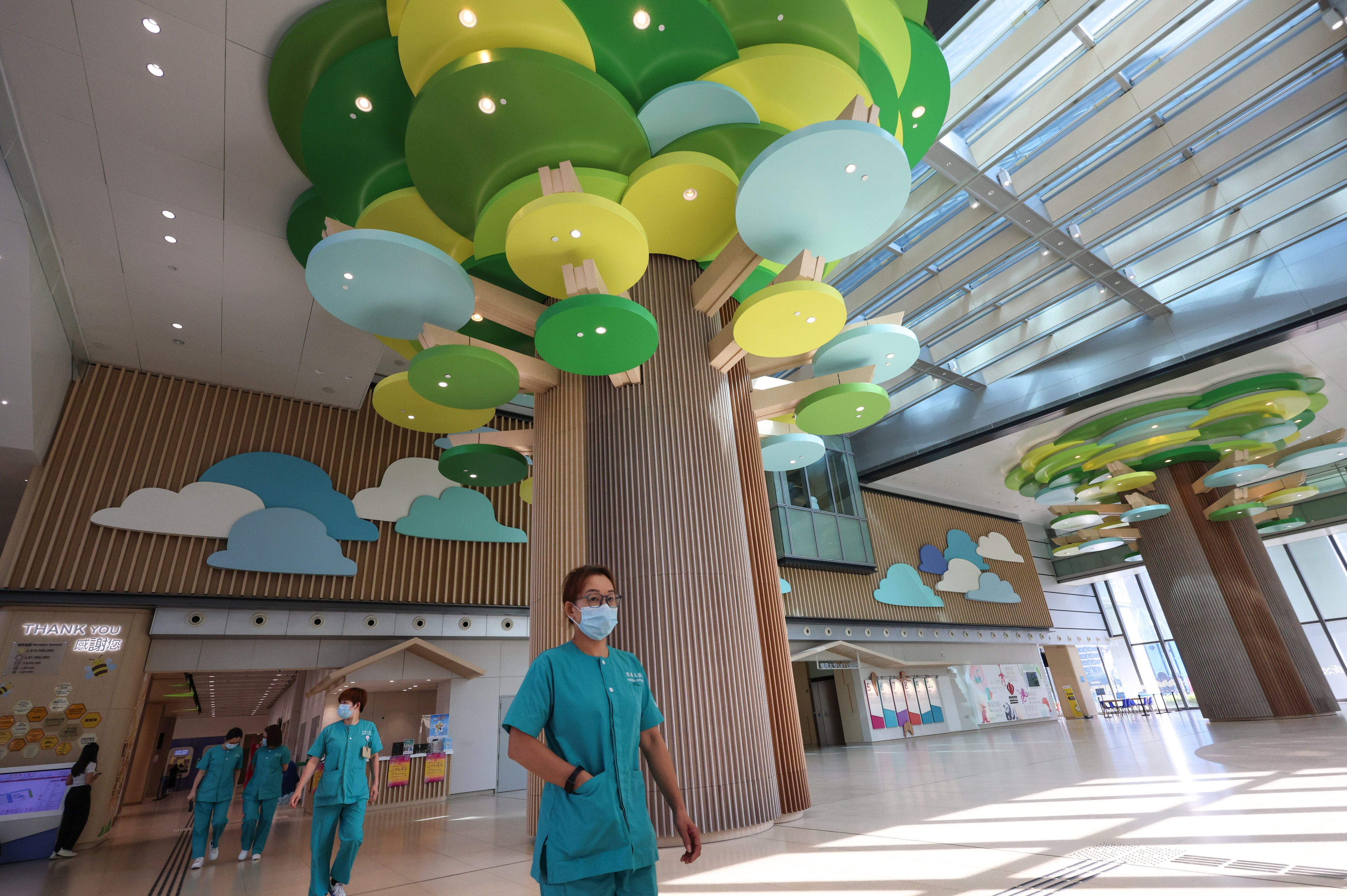 Hong Kong Children’s Hospital in Kai Tak. The blood cord transfer is a first for the hospital and the second for the city. Photo: Jelly Tse