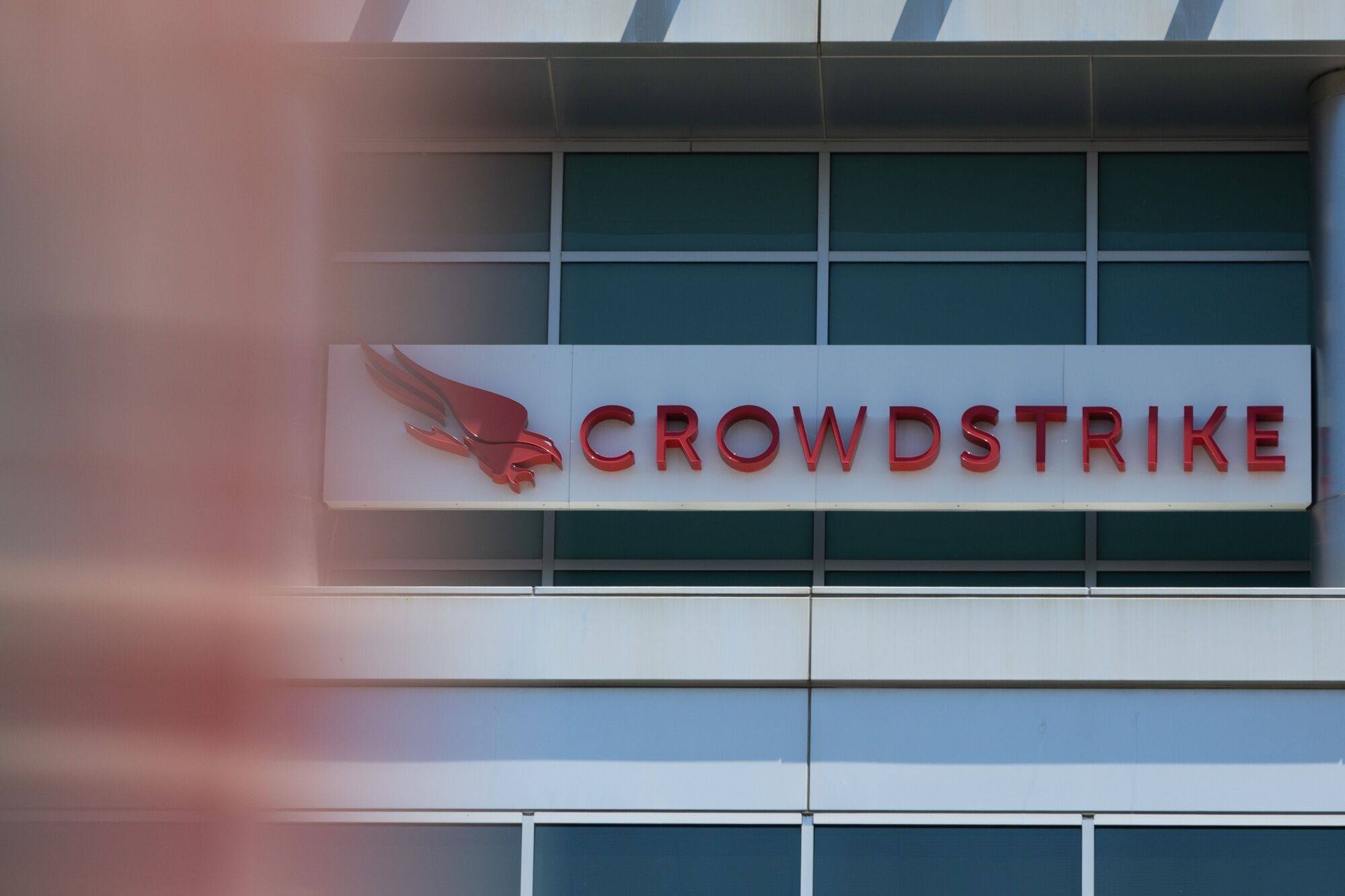 The CrowdStrike offices in Sunnyvale, California. In what will go down as the most spectacular IT failure the world has ever seen, a botched software update from cybersecurity firm CrowdStrike crashed countless Microsoft Windows computer systems globally. Photo: Bloomberg