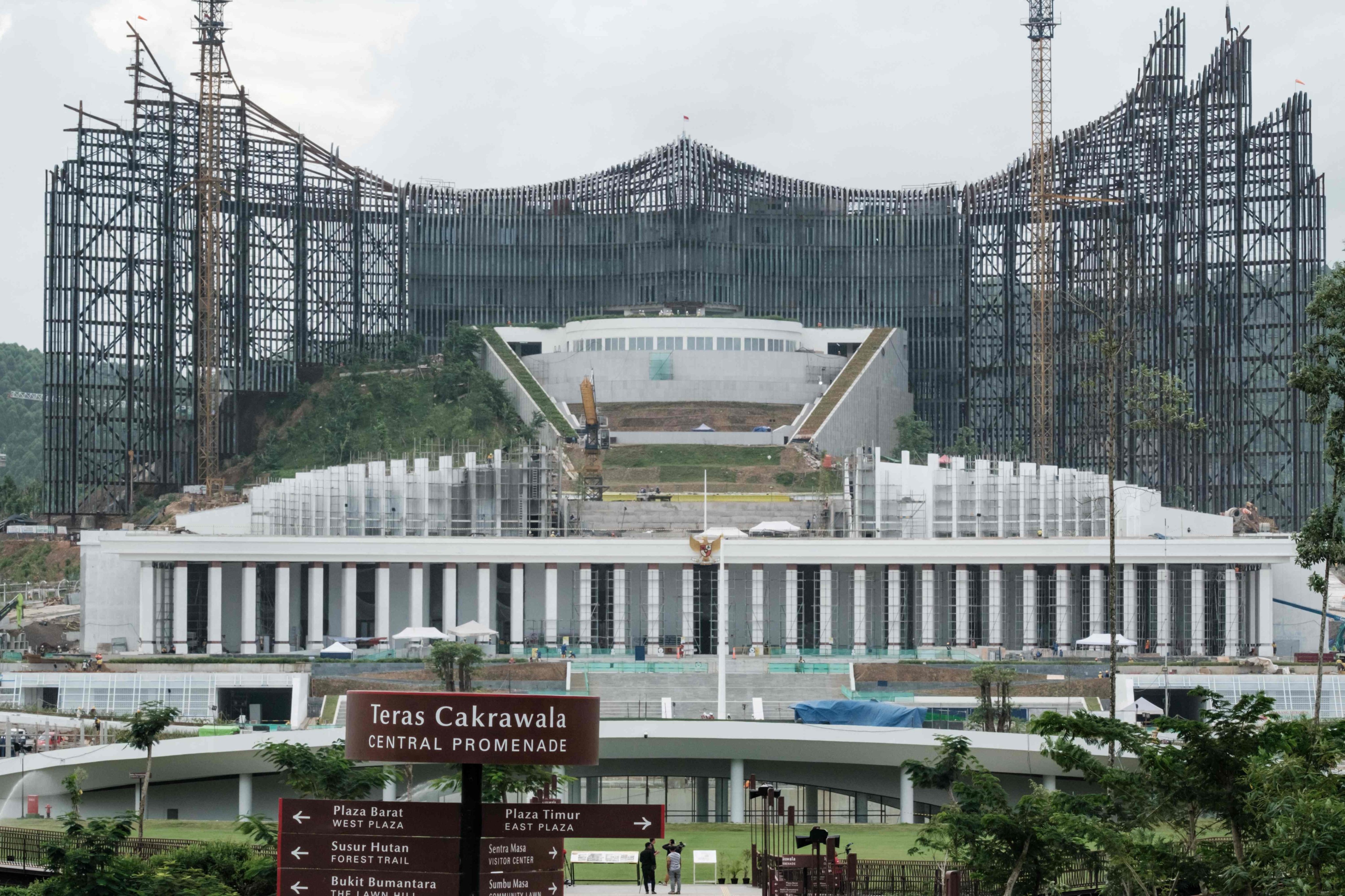 Nusantara, Indonesia’s new US$32 billion capital city, is being built in the jungles of Borneo island. Photo: AFP