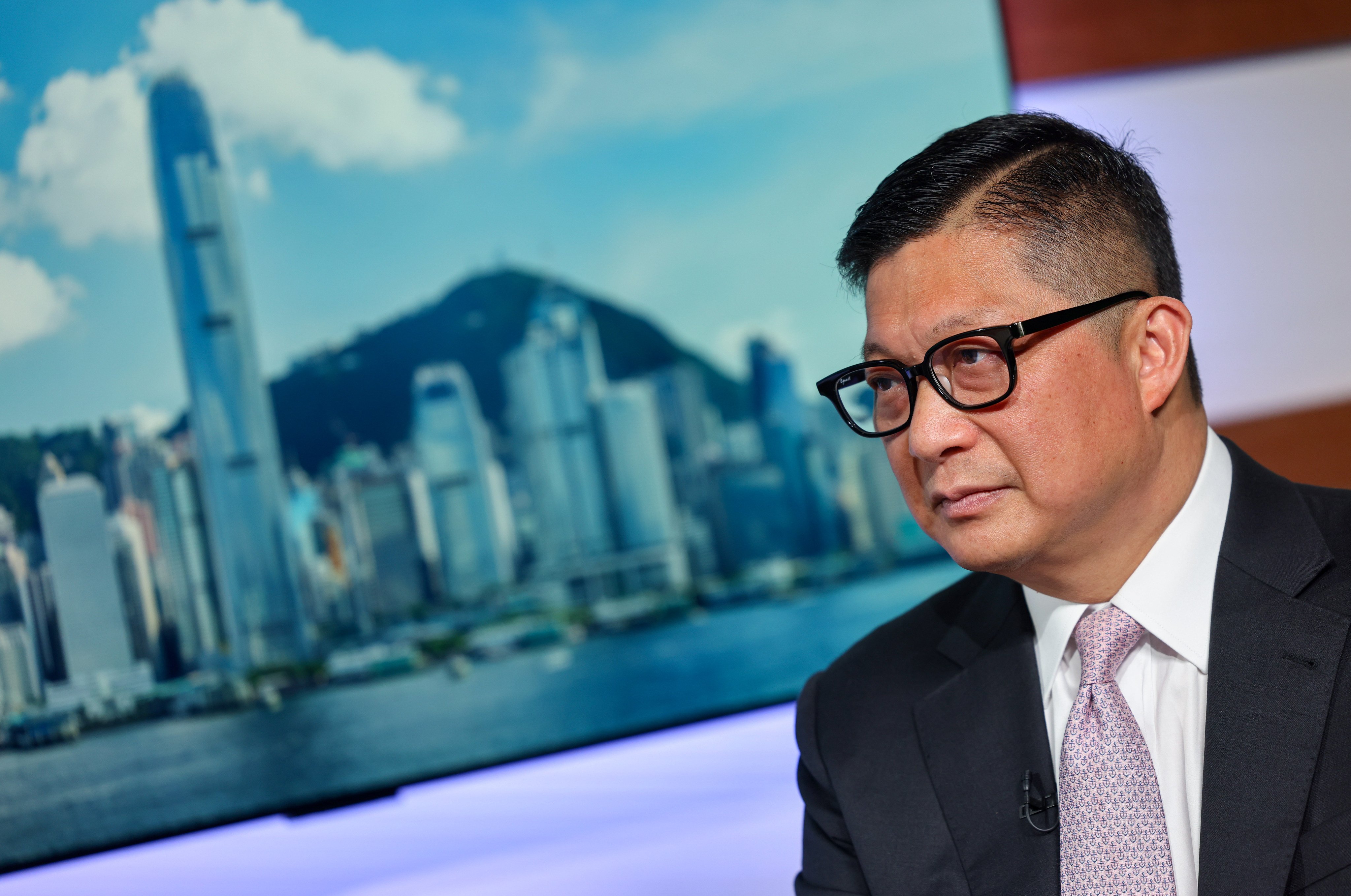 Hong Kong security minister Chris Tang has also told the Post his bureau will work on improving the business environment by facilitating travel between Hong Kong and mainland China. Photo: Dickson Lee