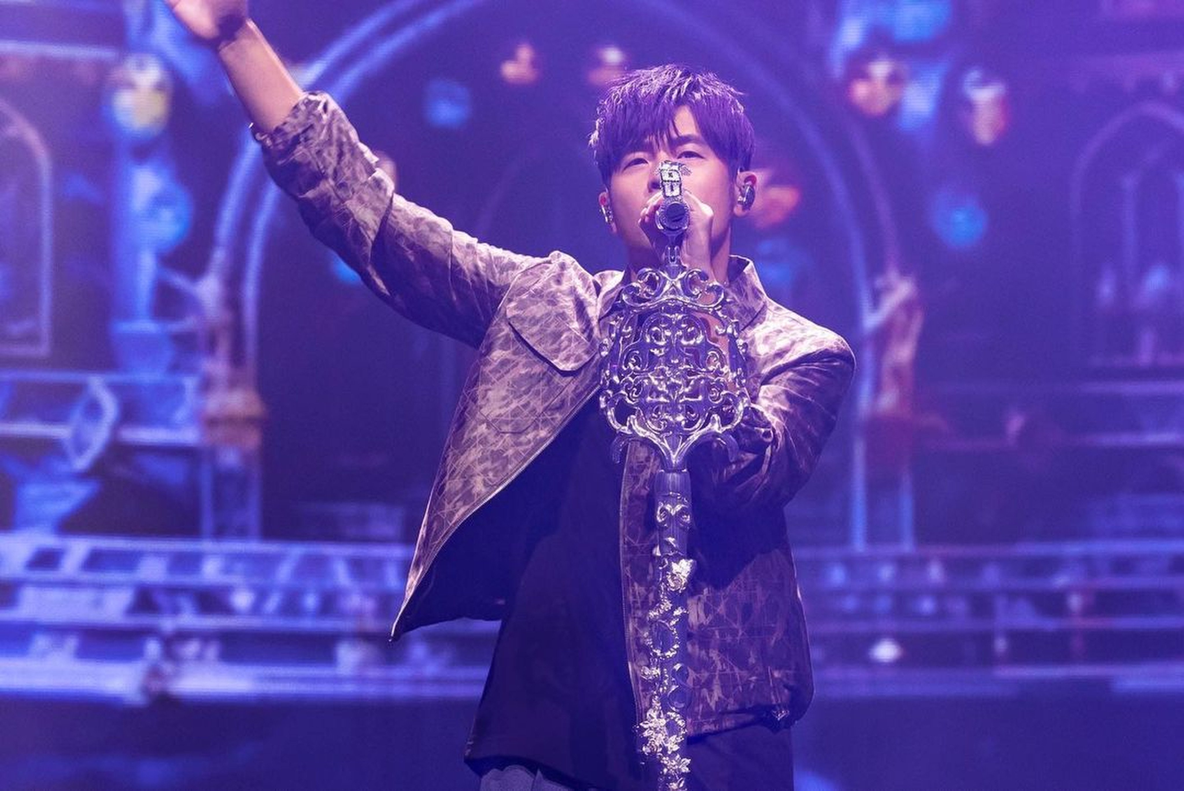 Jay Chou performs in Changsha. Photo: Instagram/jaychou