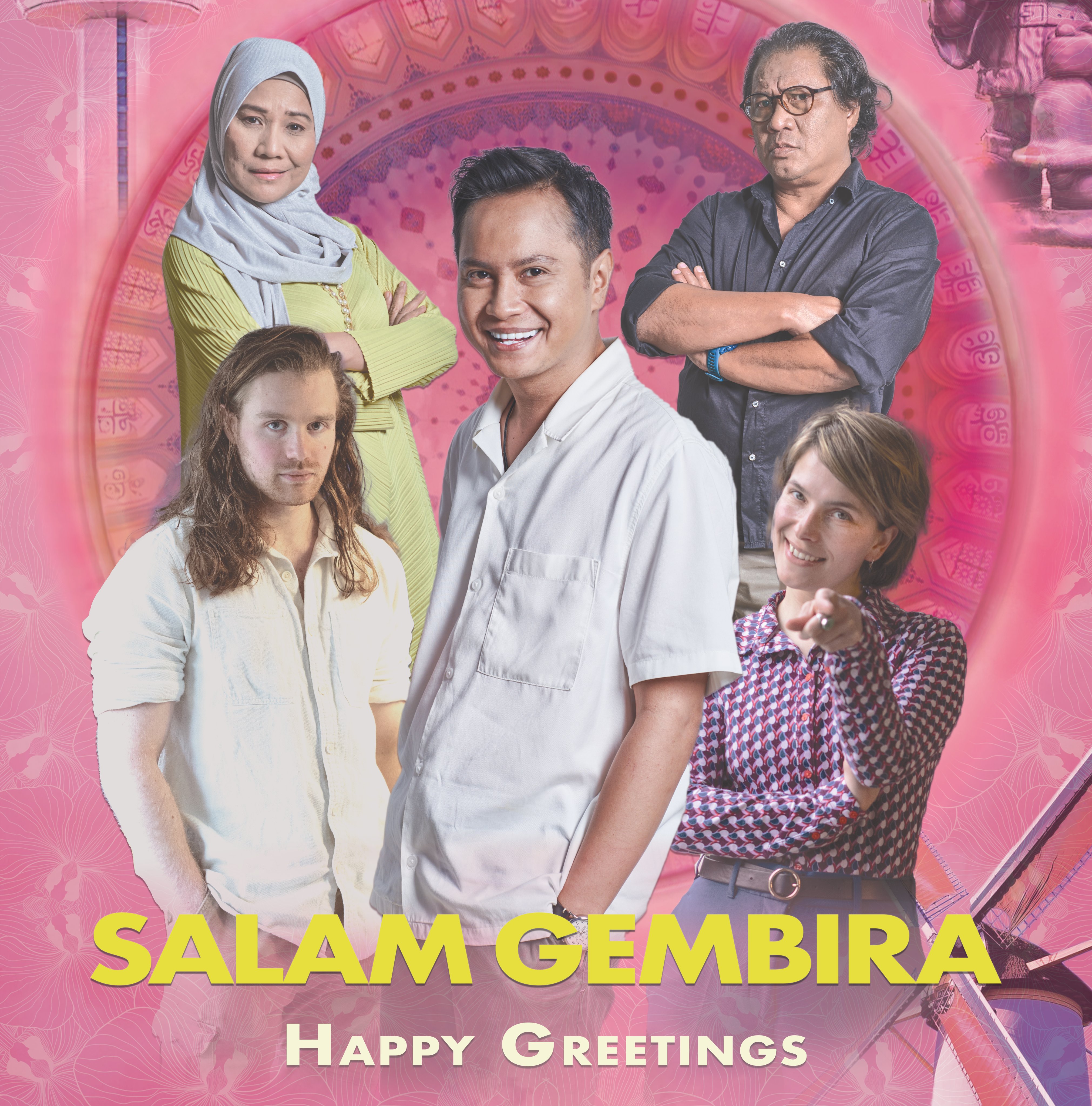 Movie poster of the Singapore film Salam Gembira. Photo: Studio59 Concepts