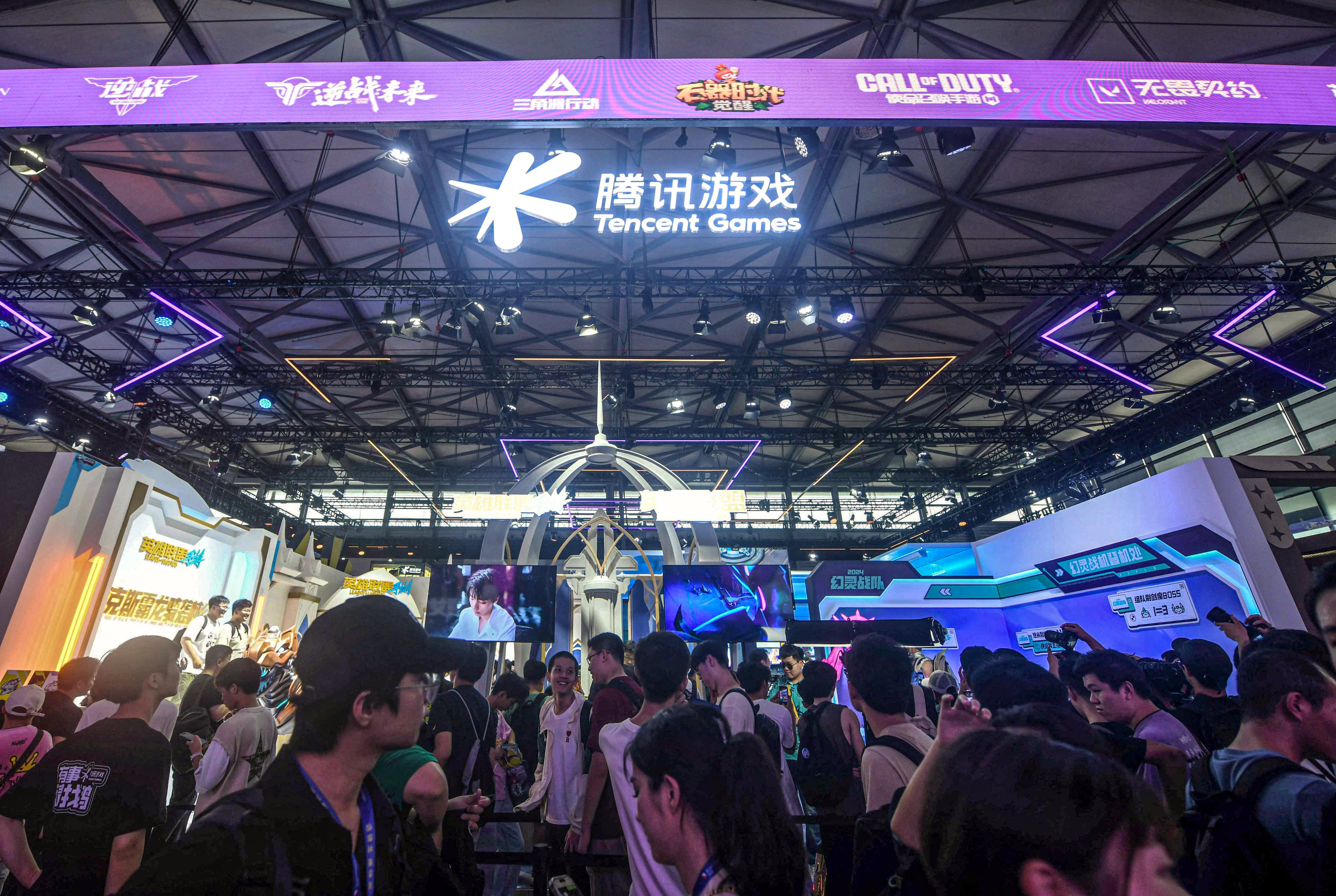 scmp.com - Ann Cao - Tencent, Microsoft, Amazon pitch AI tools for video game developers at ChinaJoy