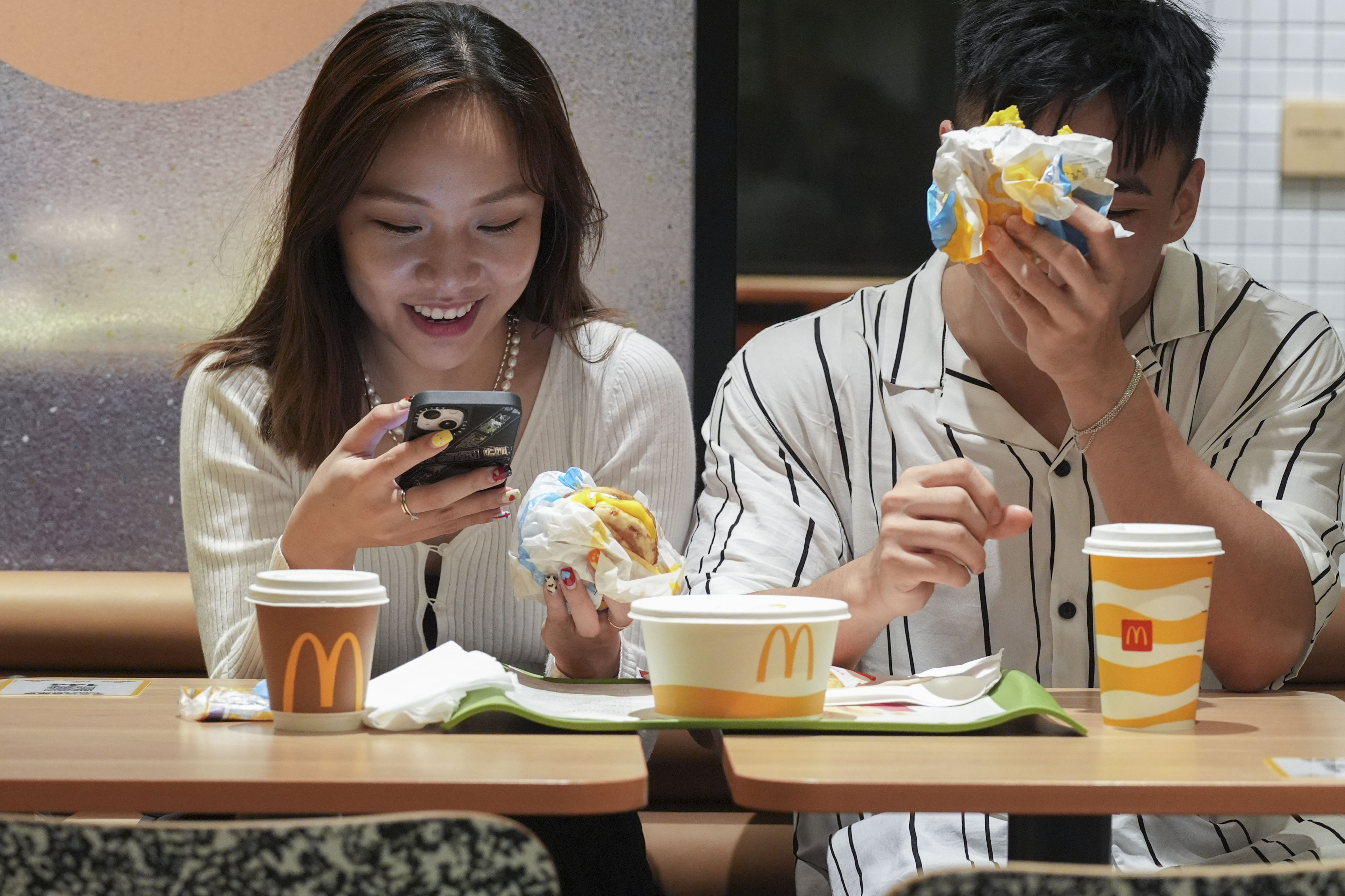 Some internet users have questioned whether the taste will match the burger’s counterpart in Japan, where it has already been released. Photo: Eugene Lee