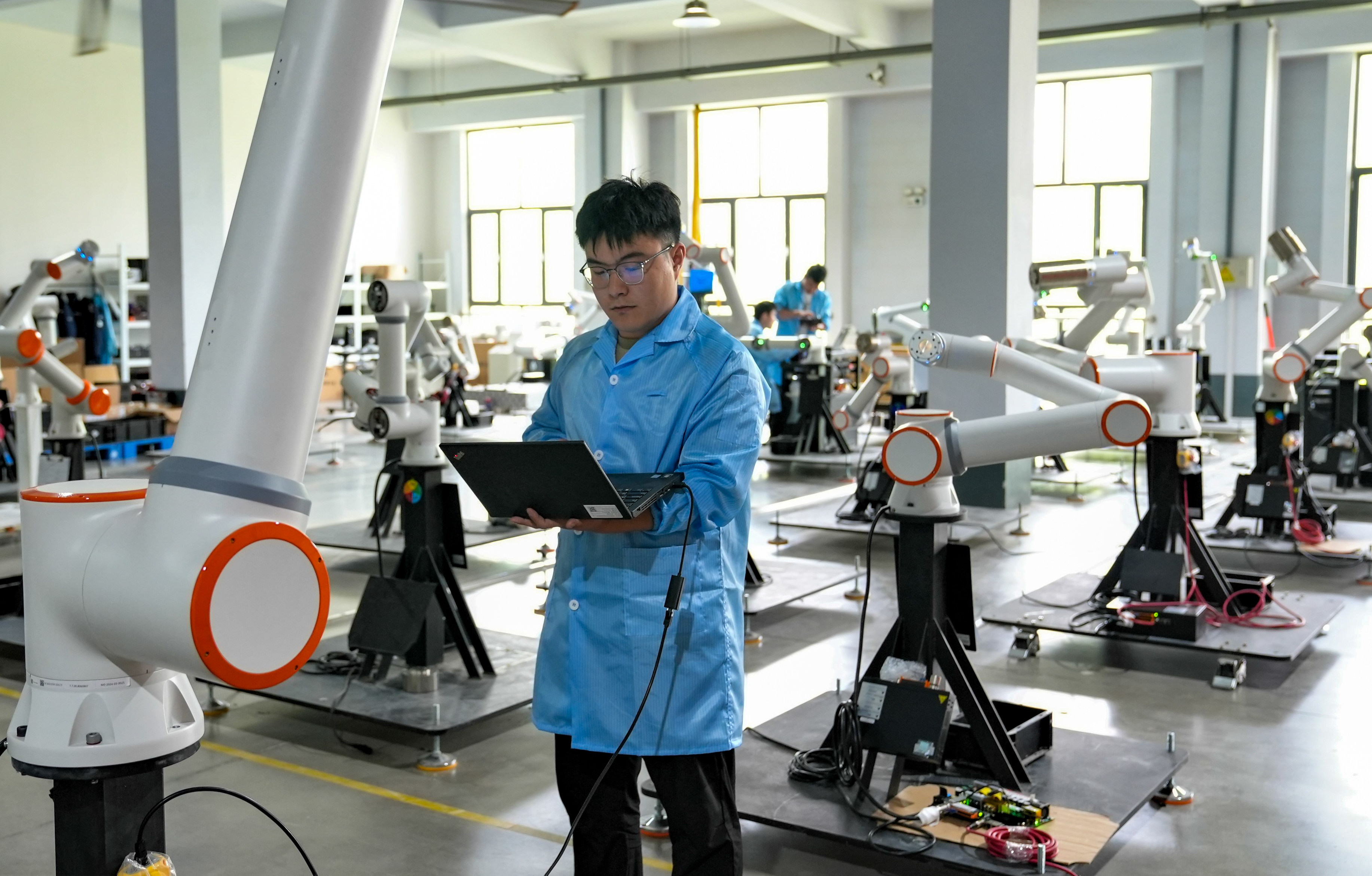 Some proceeds from China’s ultra-long-term special government bonds will be allocated for upgrading industrial equipment. Photo: Xinhua