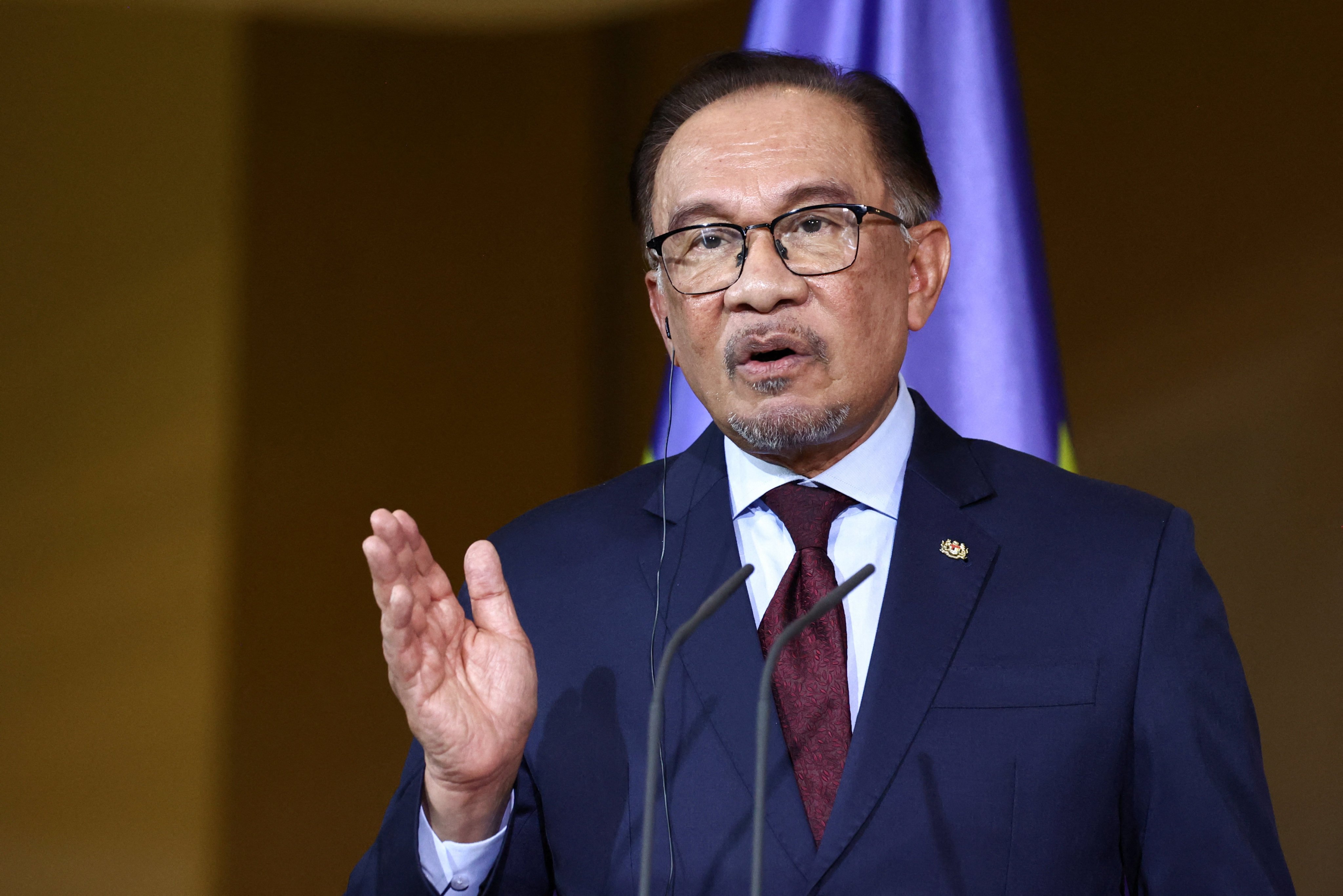 Malaysia’s Prime Minister Anwar Ibrahim said on Sunday the country had applied to join the bloc. Photo: Reuters 