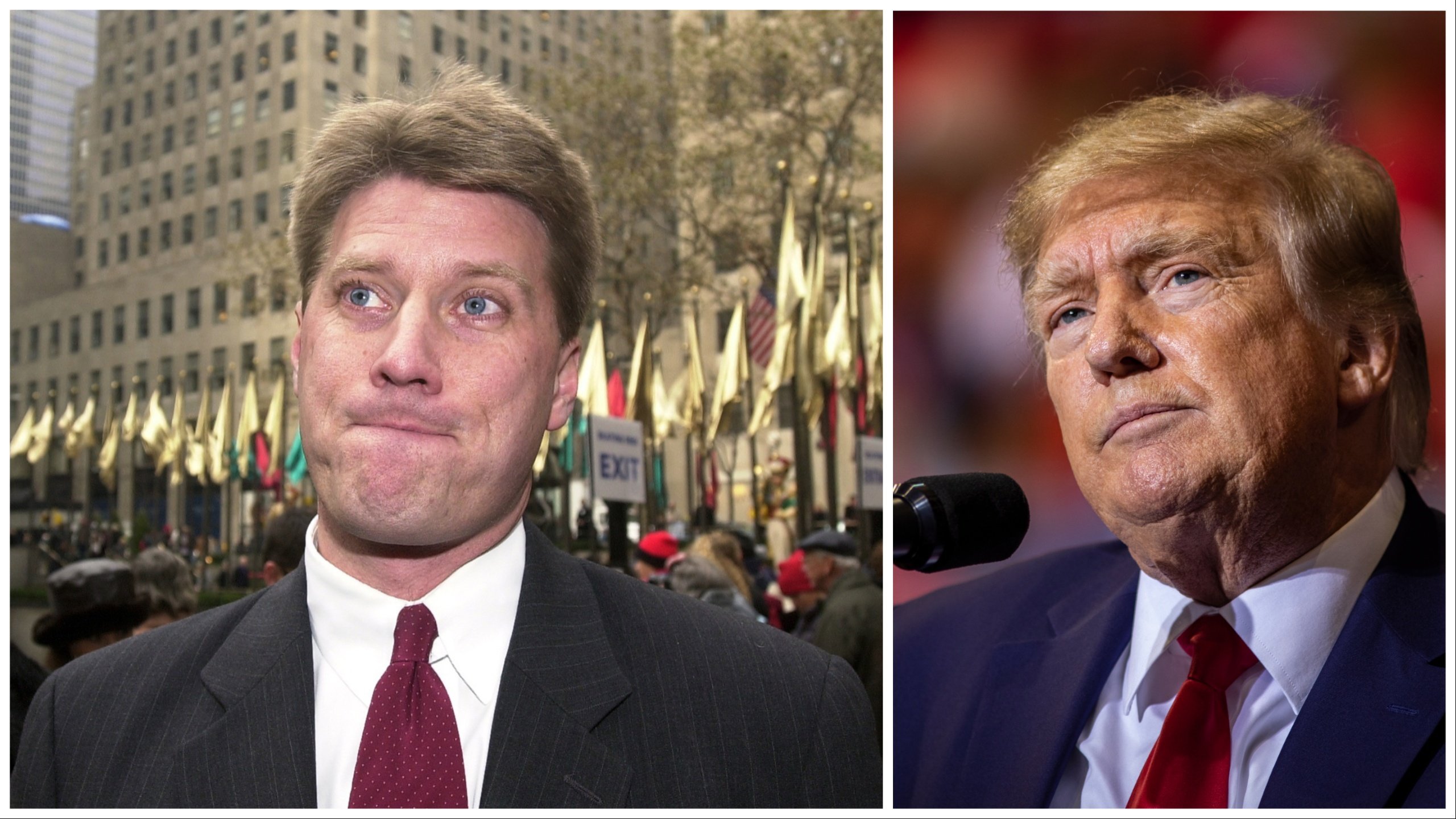 Fred C. Trump III (left) is the nephew of former US President Donald Trump, and his new memoir reveals some dark details about his already controversial family. Photos: Getty Images 