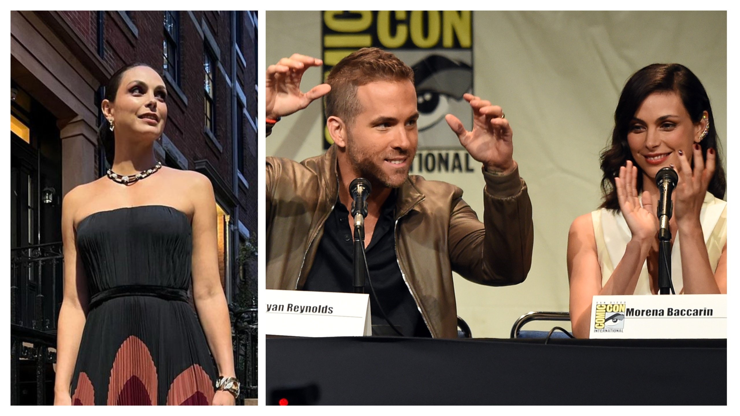 Morena Baccarin plays Vanessa, Ryan Reynolds’ love interest in the Deadpool franchise Photos: @morenabaccarin/Instagram, Getty Images