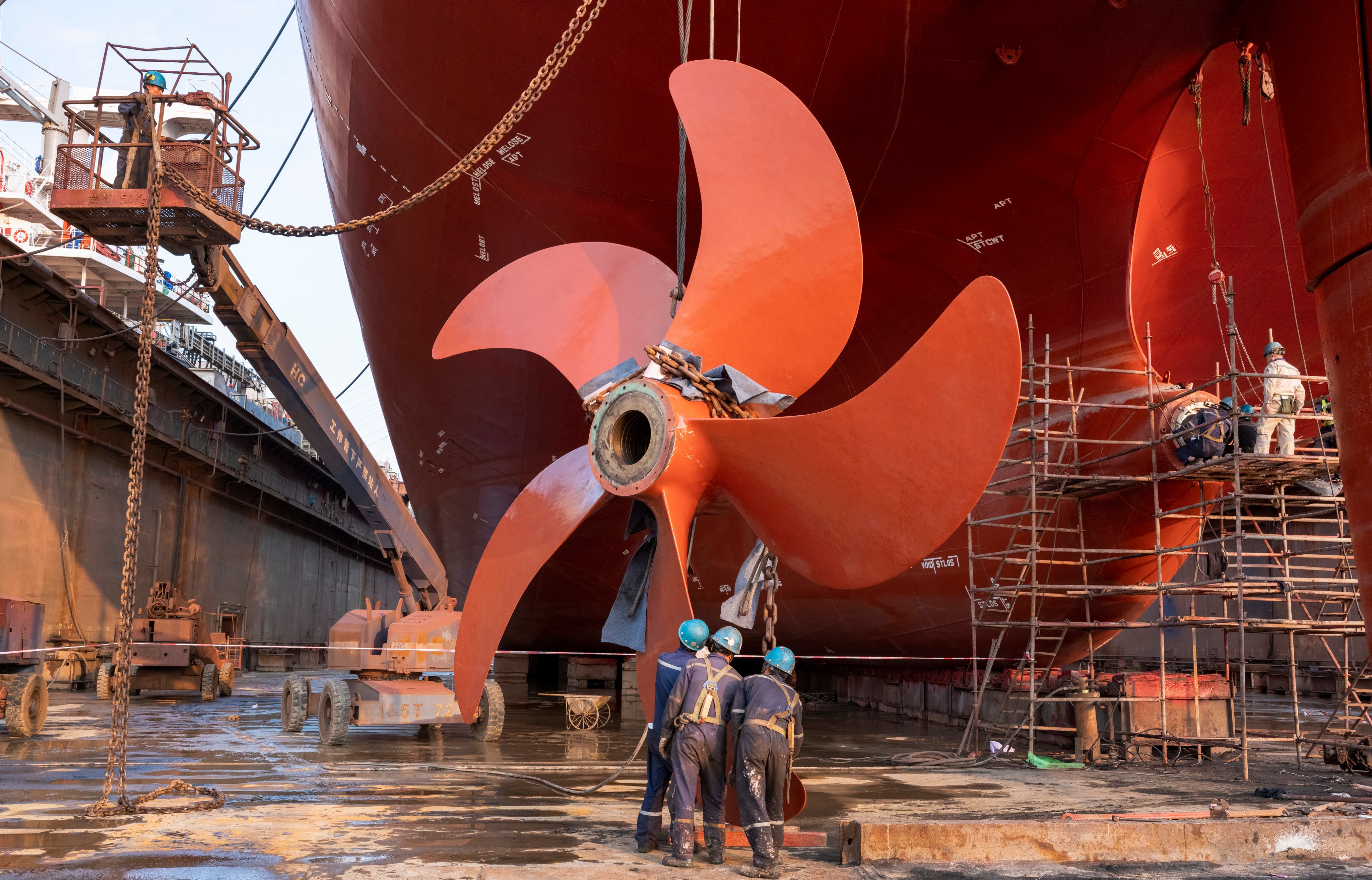 China’s ship and container exports hit several highs in the first half of 2024, beating peaks set in previous years. Photo: Getty Images