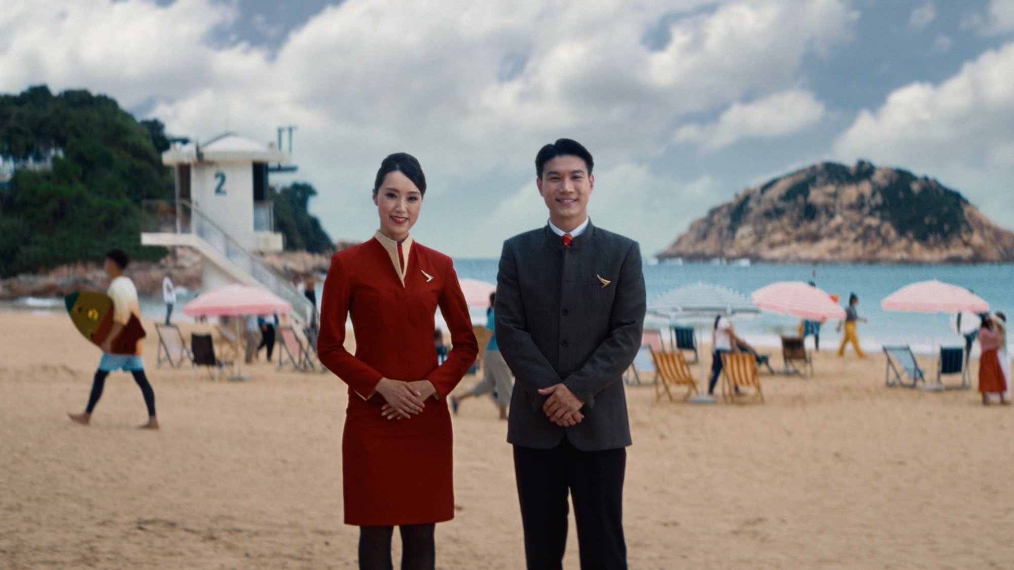 The video was shot in various locations across Hong Kong. Photo: Cathay Pacific