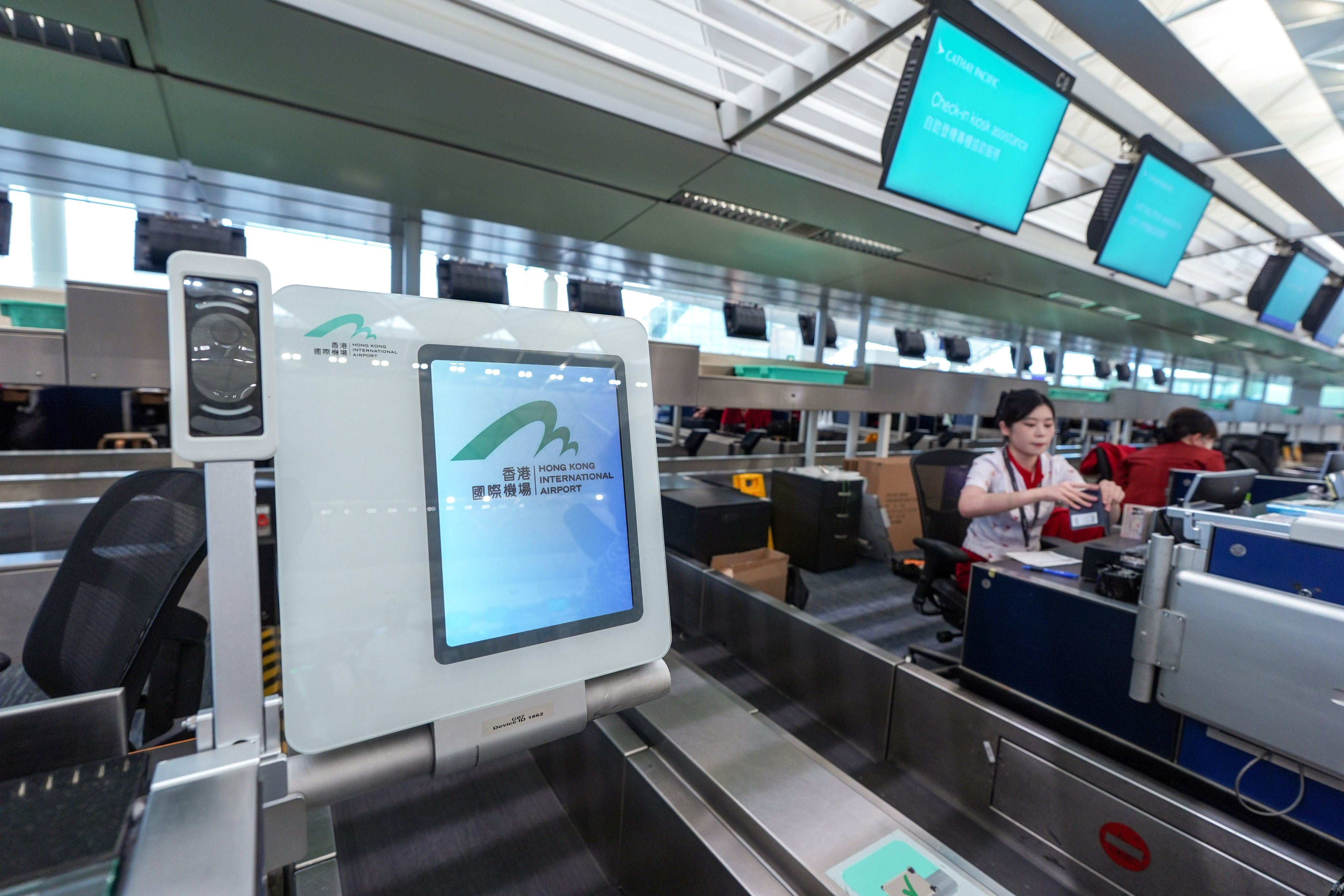 Cathay Pacific passengers will be able to use the  service from Thursday. Photo: Eugene Lee