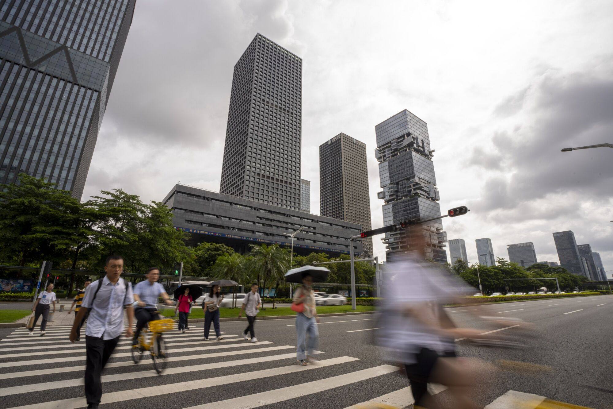 The Shenzhen Stock Exchange building in Shenzhen, China, on Tuesday, July 2, 2024. Photo: Bloomberg