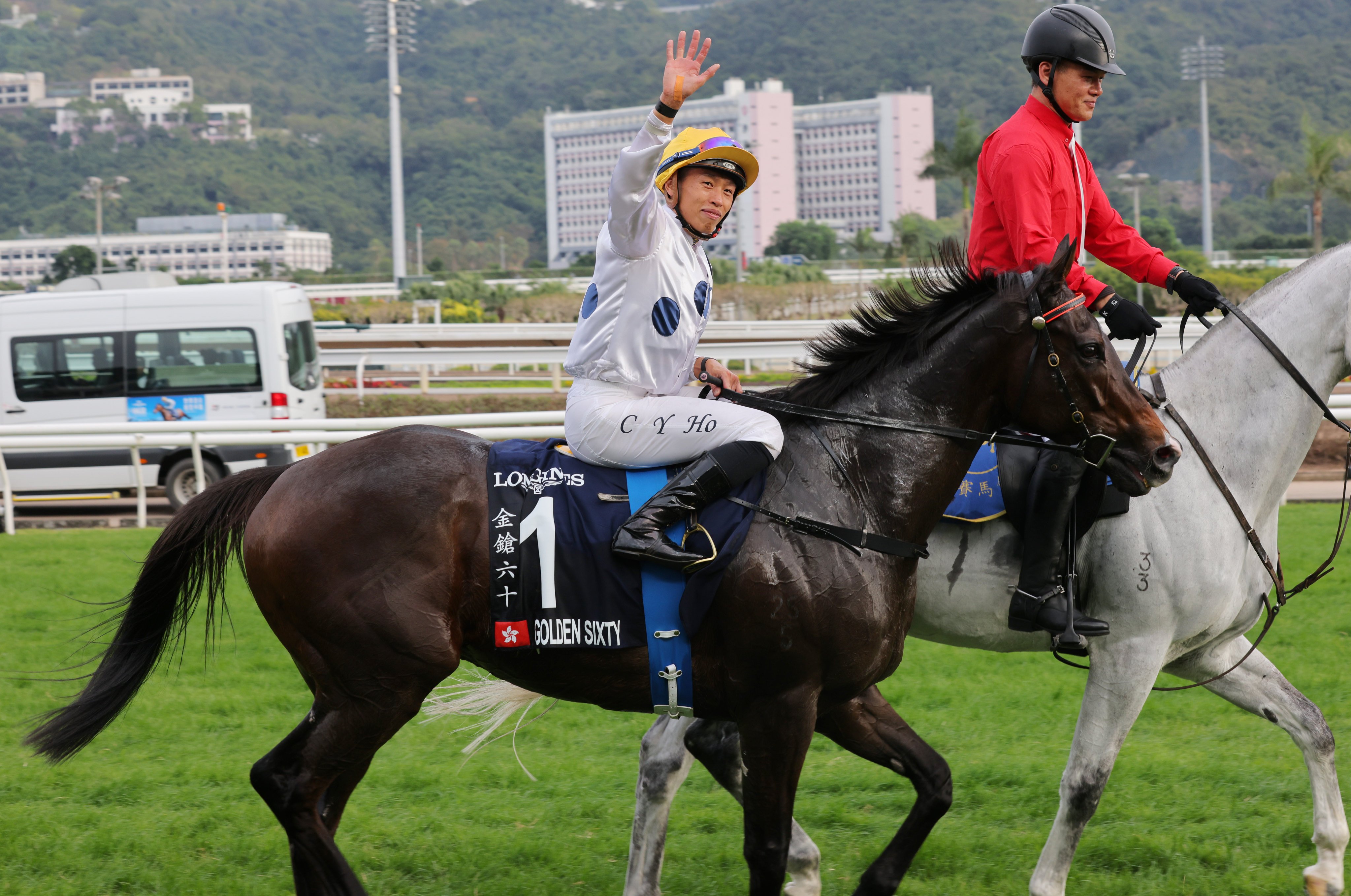 Vincent Ho will ride Lady Mary in Sunday’s German Oaks. Photos: Kenneth Chan