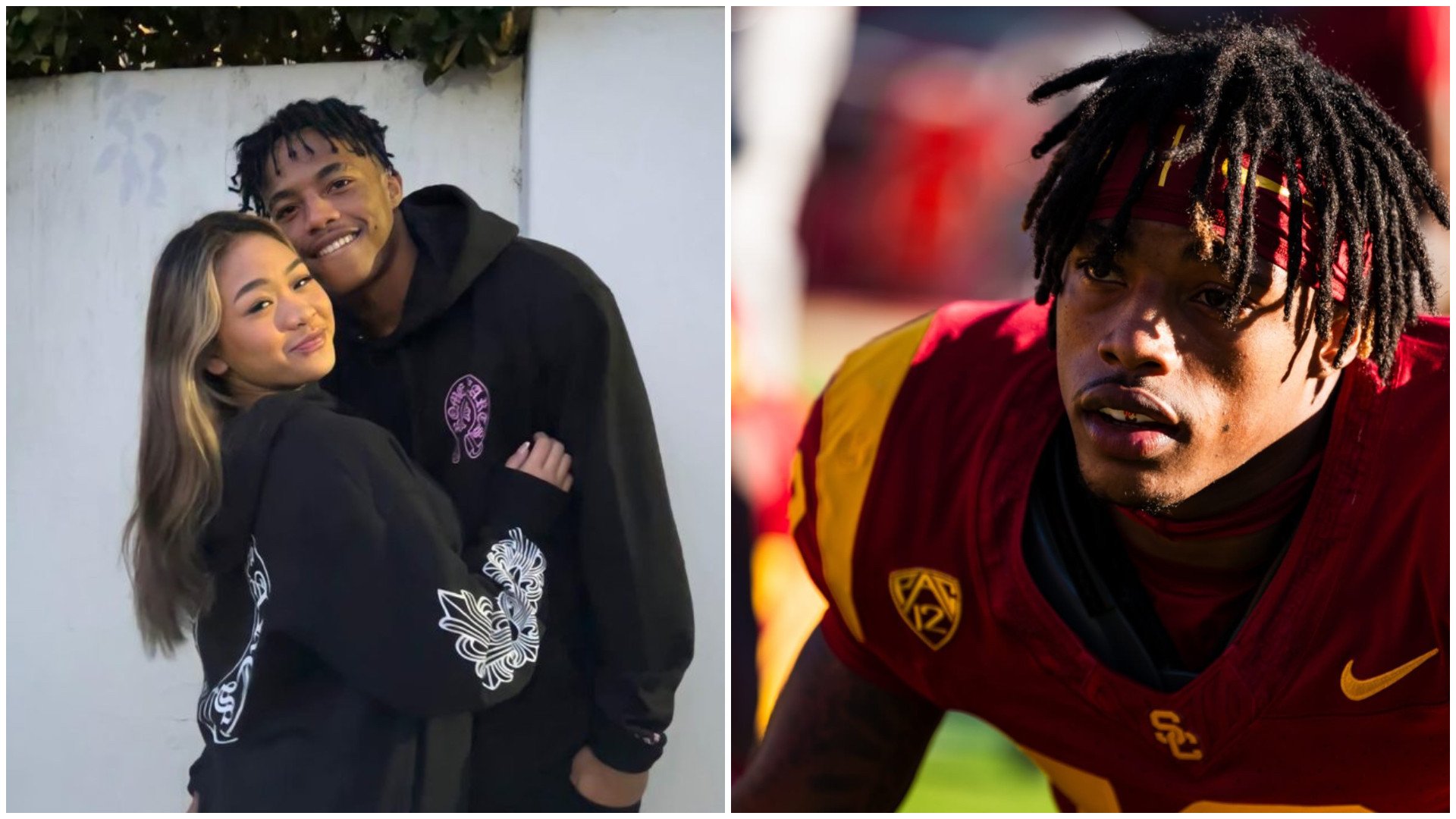 Suni Lee and Jaylin Smith are both incredible athletes, but as a couple they’ve had to endure some very unkind racial prejudice. Photos: @sunisalee, @jayliinn.1/Instagram