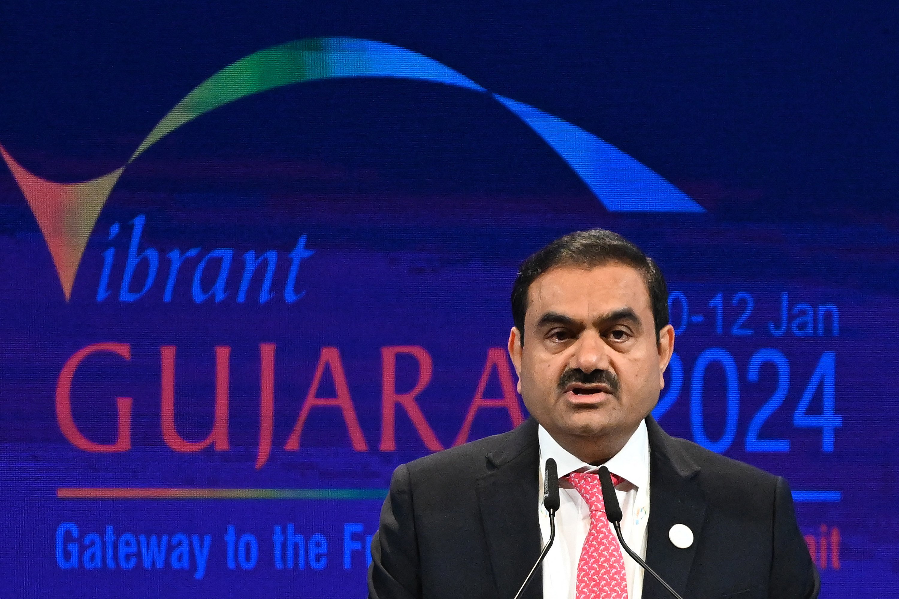 Chairperson of Indian conglomerate Adani Group, Gautam Adani says he will cede power of his company to his family. Photo: TNS