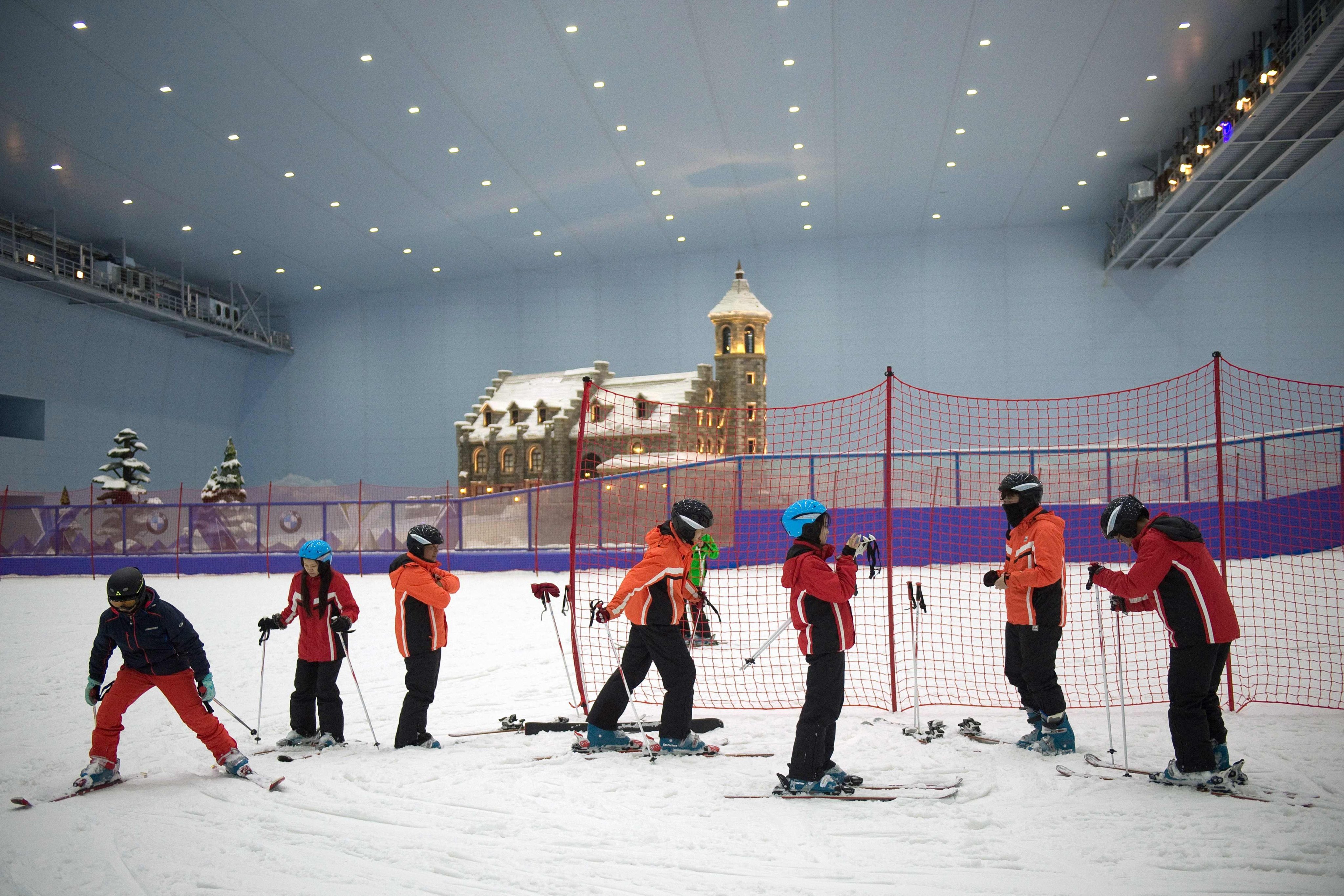 Wanda Harbin Ice and Snow Park in Harbin. Photo: AFP